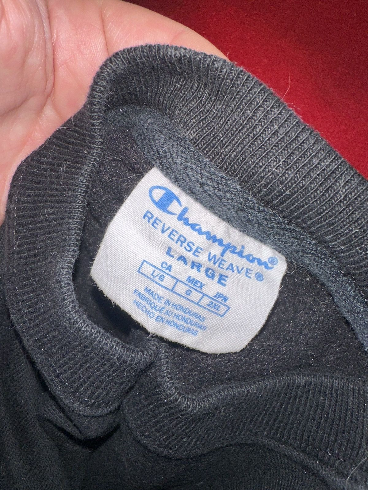 Champion × Vintage Champion Reverse Weave Crewneck Sweatshirt Y2K Grail Size US L / EU 52-54 / 3 - 5 Thumbnail