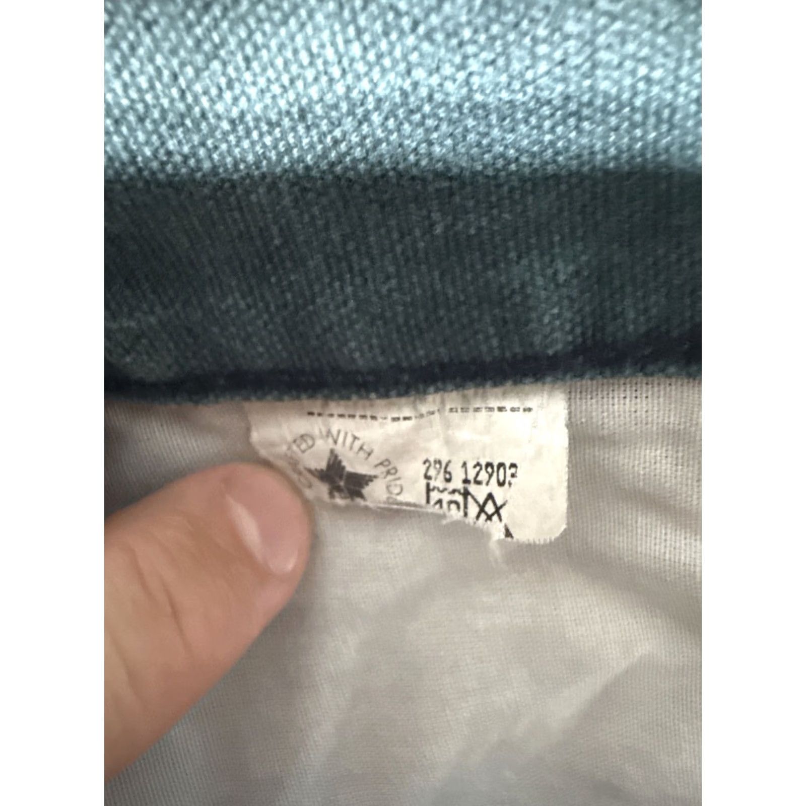 Carhartt VINTAGE Carhartt Jeans Denim US Union Made Forest Green 33x30 Men Regular Straight 90s USA Size US 33 - 4 Thumbnail