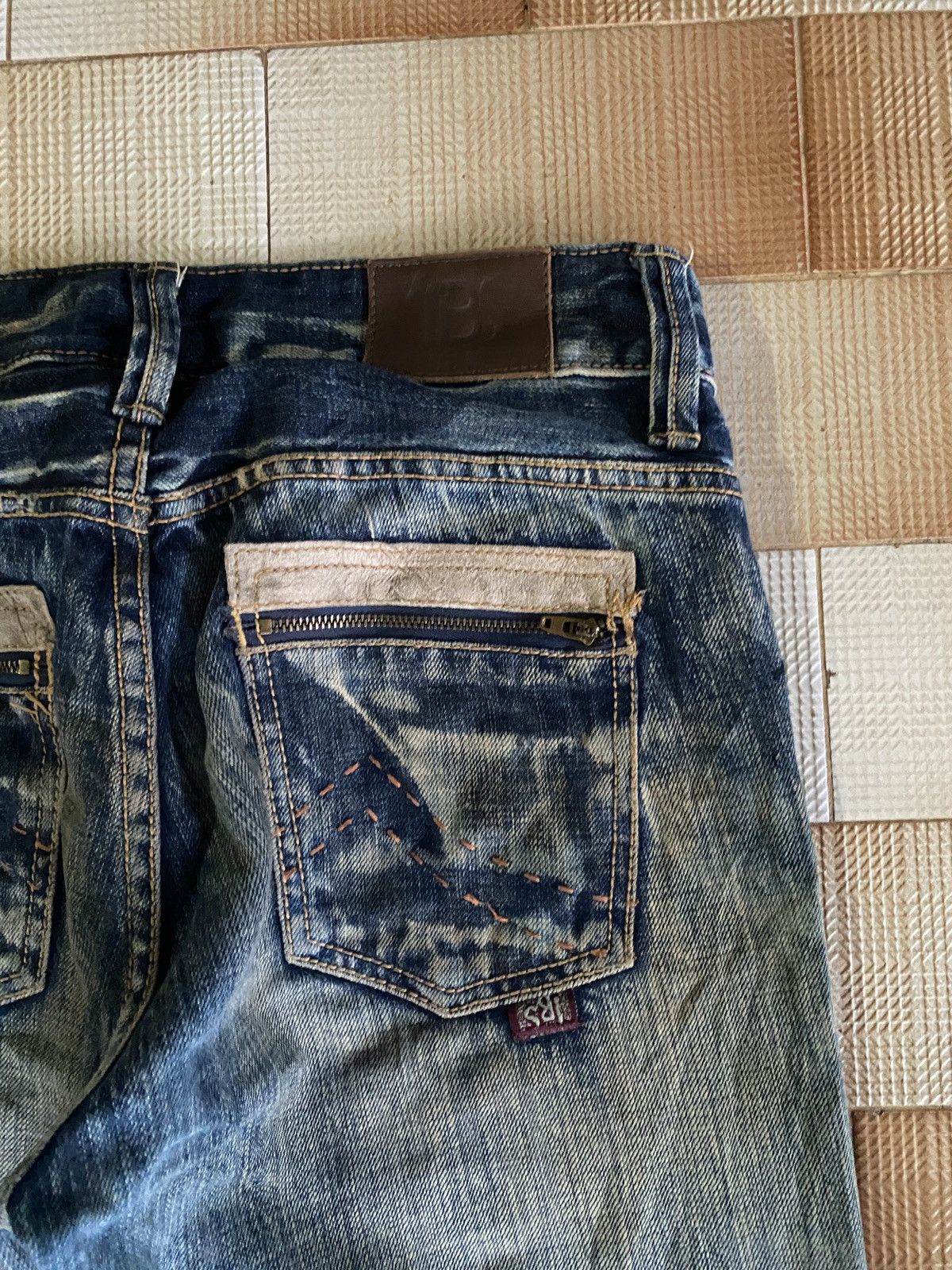 Beauty Beast × Hysteric Glamour × PPFM Vintage ibs straight cut denim Size US 32 / EU 48 - 9 Thumbnail