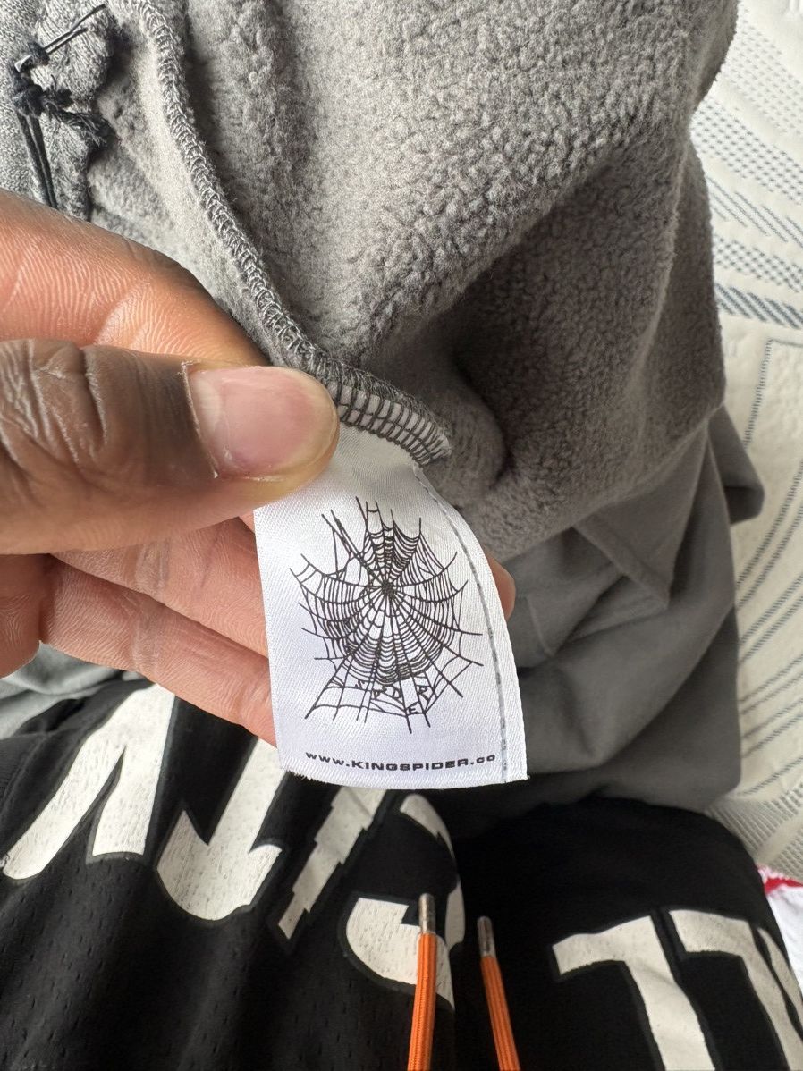 Sp5der SP5DER SLAT Punk Sweatpants “Slate” Size US 34 / EU 50 - 7 Thumbnail