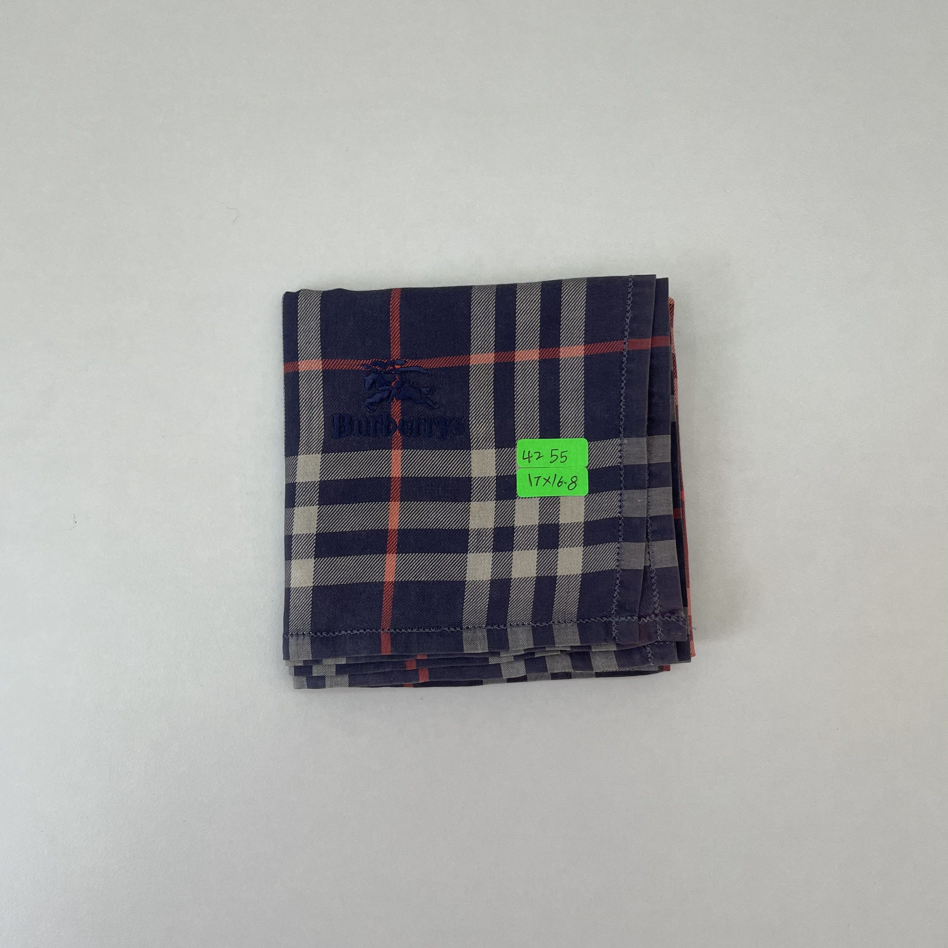 Burberry × Vintage Burberry Handkerchief / Neckerchief / Bandana - 4255 Size ONE SIZE - 11 Thumbnail