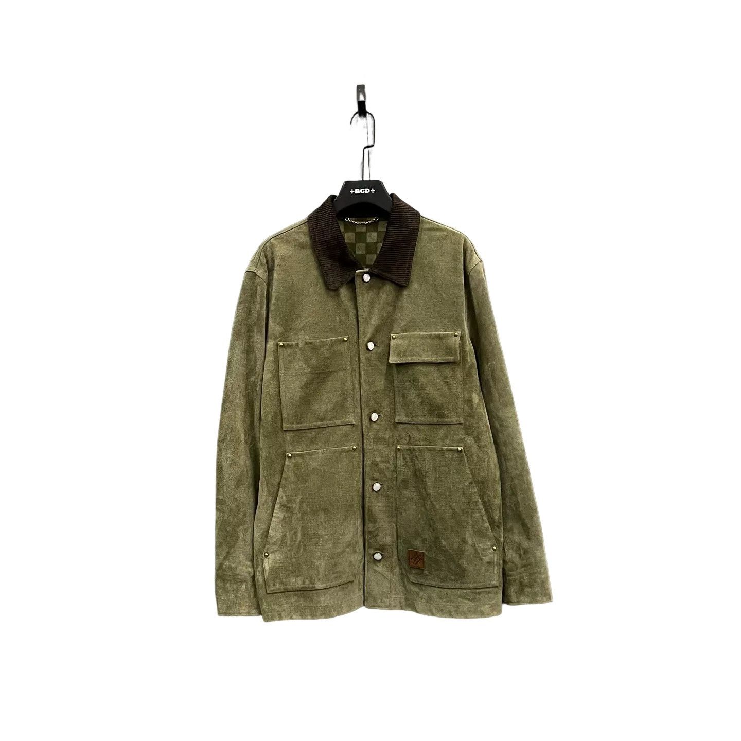 Louis Vuitton Louis Vuitton x Nigo Damier Lining Suede Jacket 52 Size US L / EU 52-54 / 3 - 1 Thumbnail