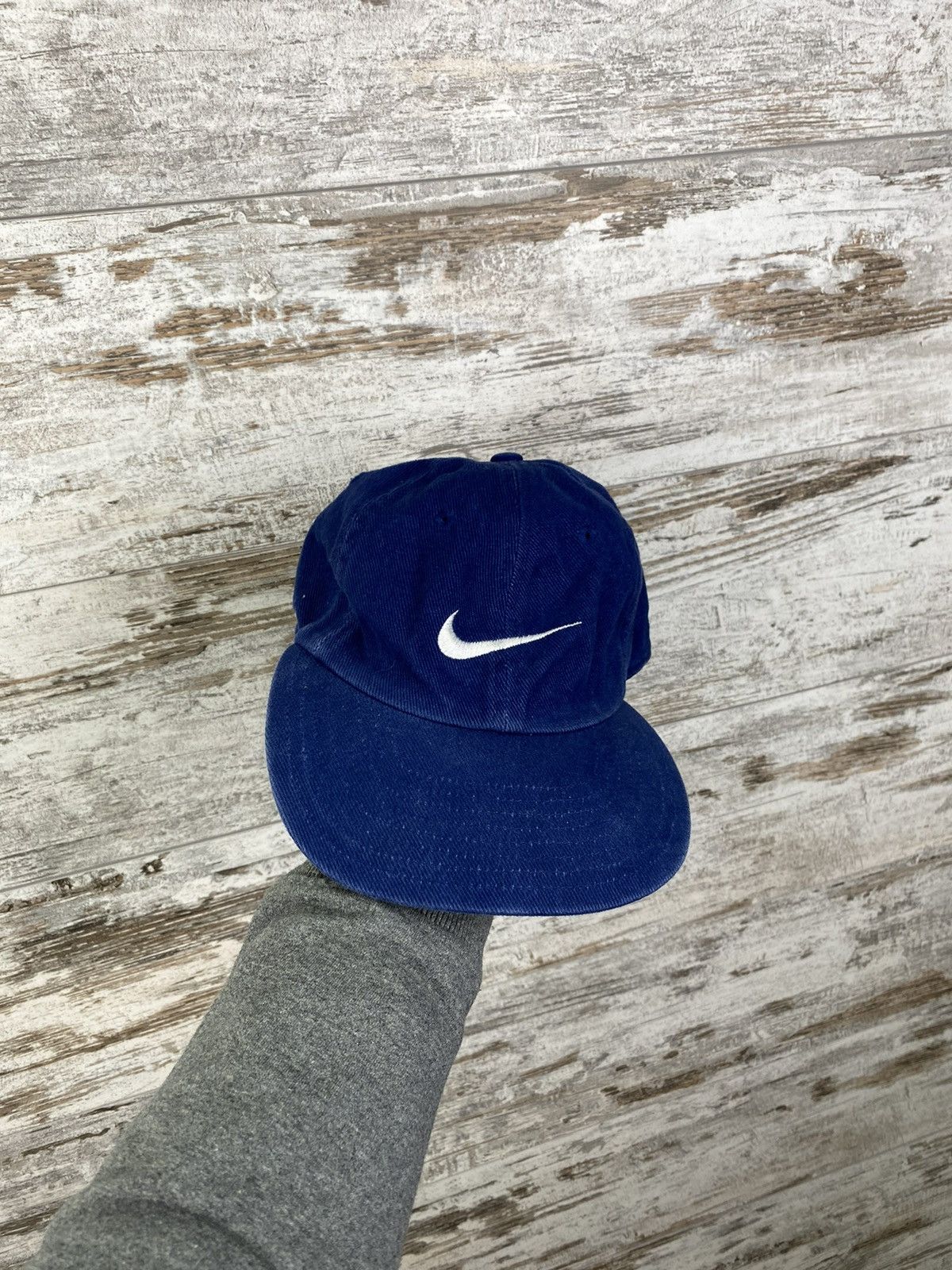 Nike × Vintage Mens Vintage Nike swoosh cap hats big logo acg streetwear Size ONE SIZE - 2 Thumbnail