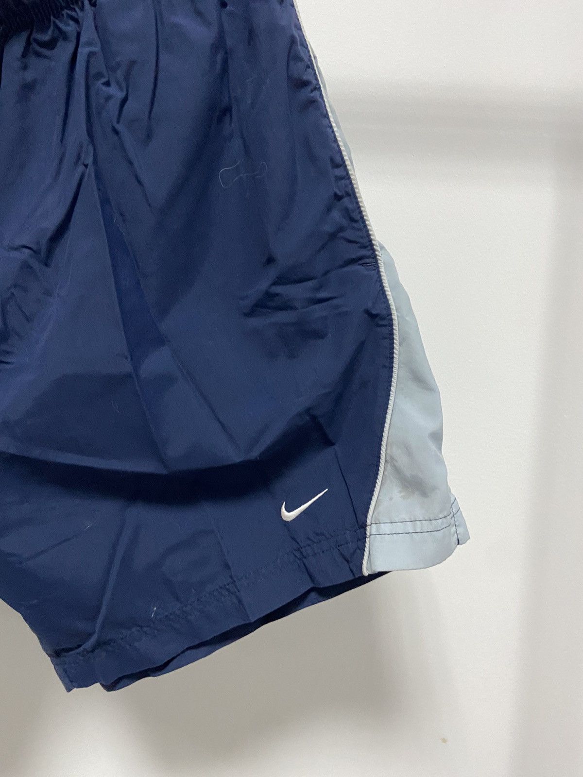 Nike × Vintage Nike Shorts Vintage Small Logo Style Y2K Nylon Stripe Size US 36 / EU 52 - 3 Thumbnail