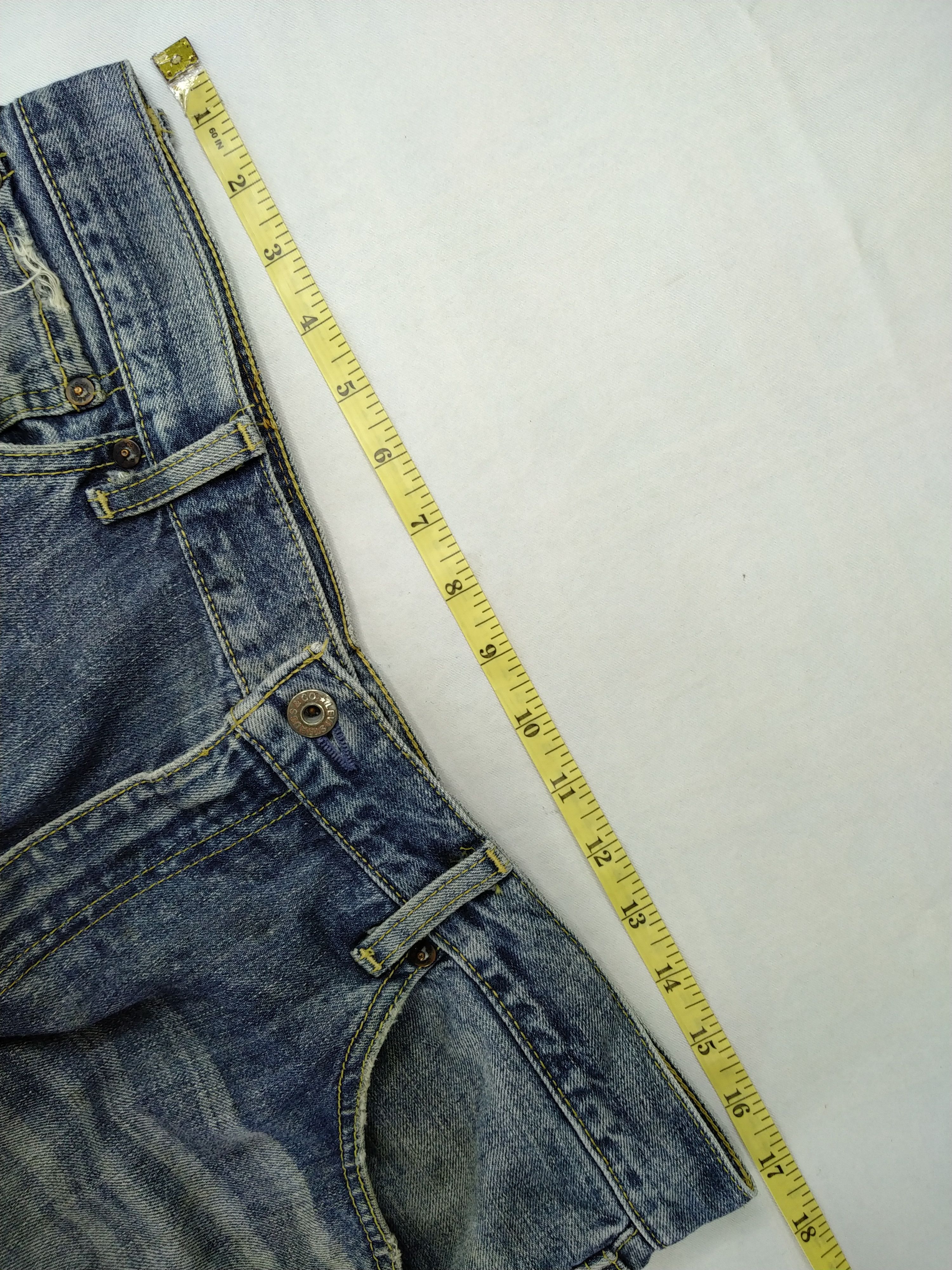 Levi's Blue Distressed Vintage Levi's 504 Denim 34x26 -JN760 Size US 34 / EU 50 - 5 Thumbnail