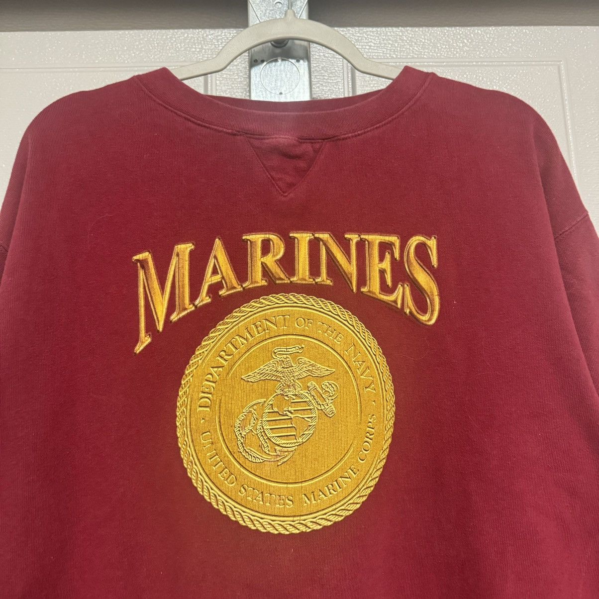 Vintage Vintage 90s Marine Corps Military Crewneck L Size US L / EU 52-54 / 3 - 3 Thumbnail