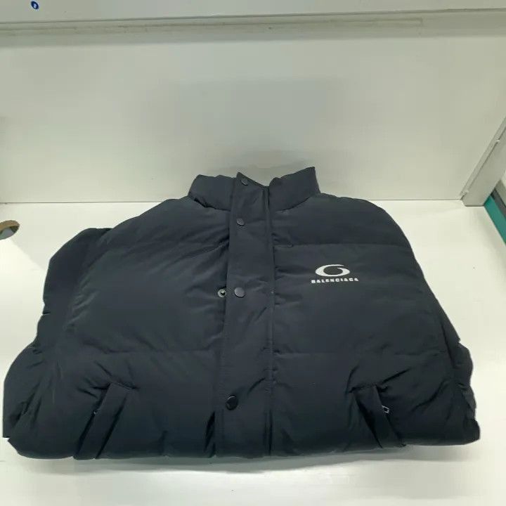 Balenciaga Balenciaga Logo Print Black Long Sleeve Jacket Size XS / US 0-2 / IT 36-38 - 4 Thumbnail