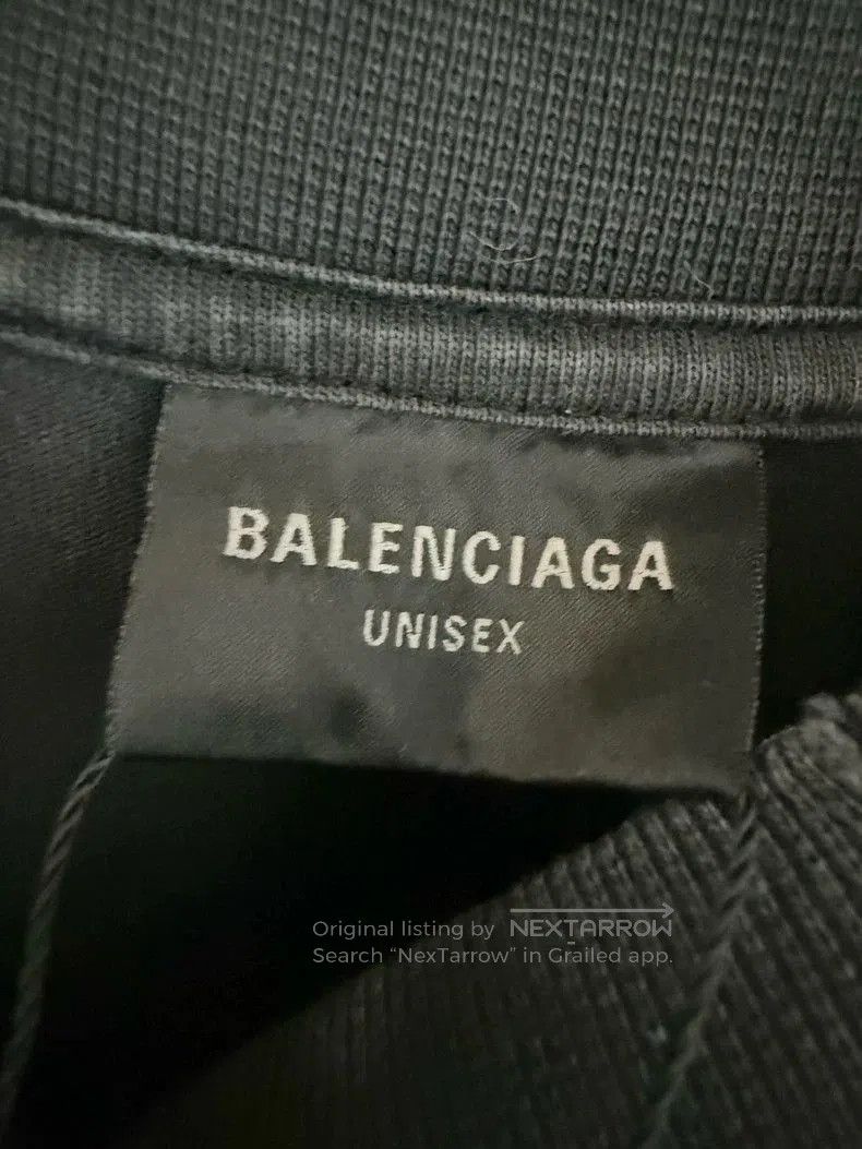 Balenciaga Balenciaga Tape Short Sleeve T-shirt. Size US S / EU 44-46 / 1 - 3 Thumbnail