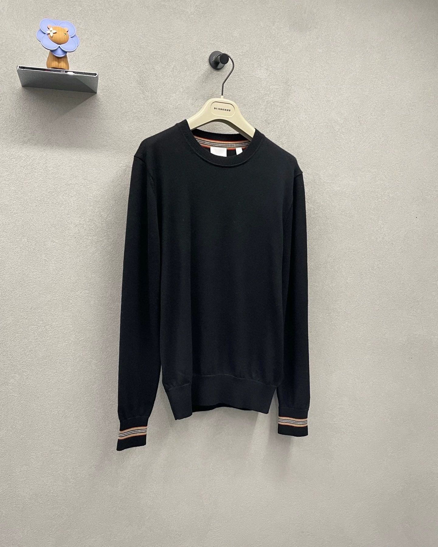 Burberry black knitted Burberry sweater size S Size US S / EU 44-46 / 1 - 3 Thumbnail