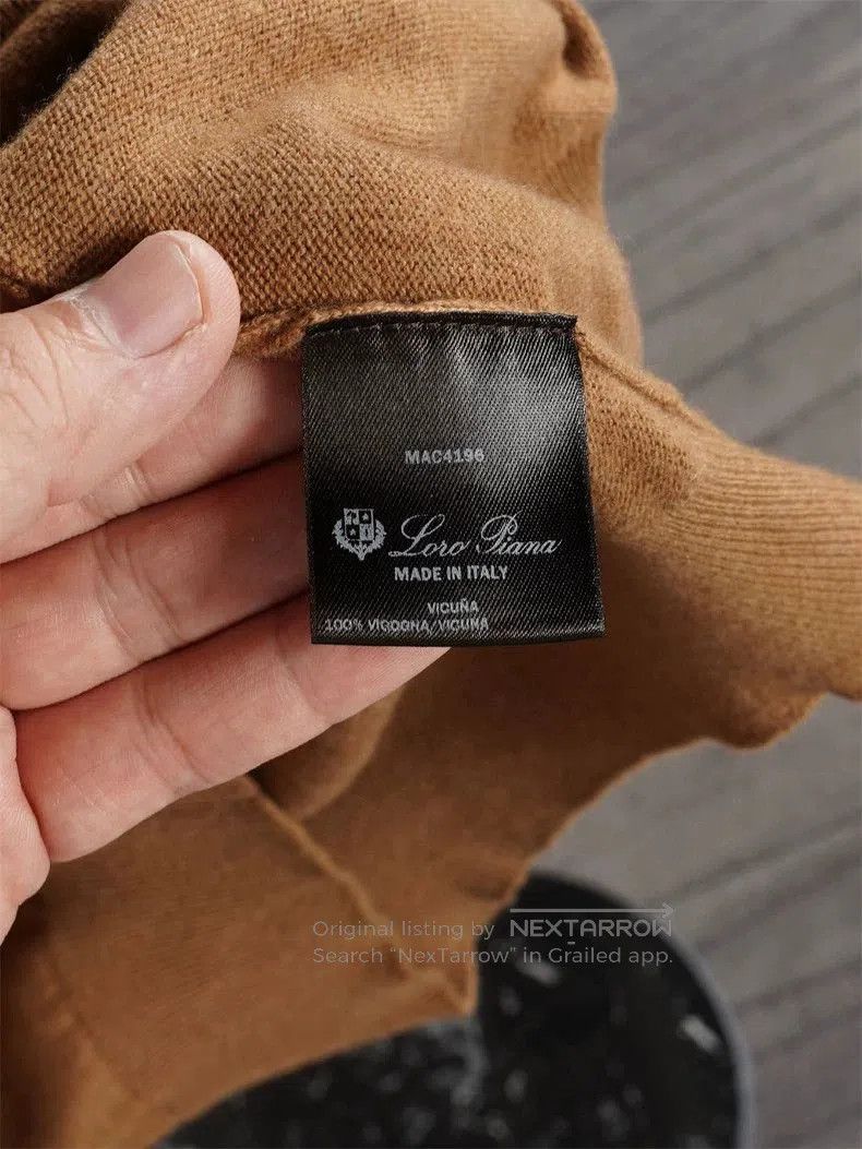 Loro Piana Loro Piana Vicuna Wool Knit Sweater. Size US L / EU 52-54 / 3 - 7 Thumbnail