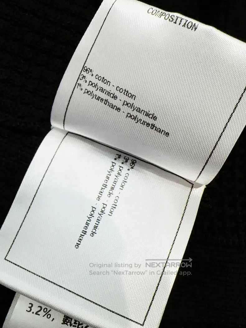 Chanel Chanel 21P black side button knitted suspender Size XS / US 0-2 / IT 36-38 - 8 Thumbnail