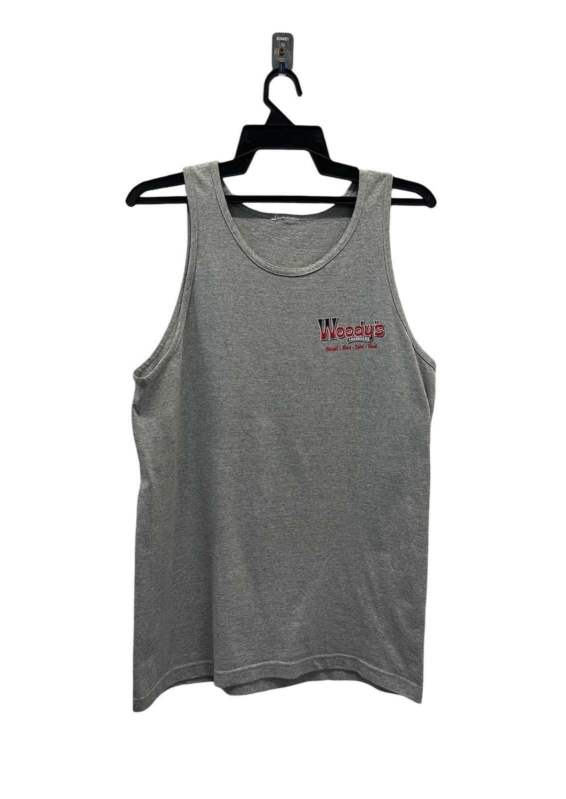 Vintage VINTAGE WOODY’S LONGBOARD YOU WANNA RIDE HAWAII TANK TOP Size US M / EU 48-50 / 2 - 2 Thumbnail