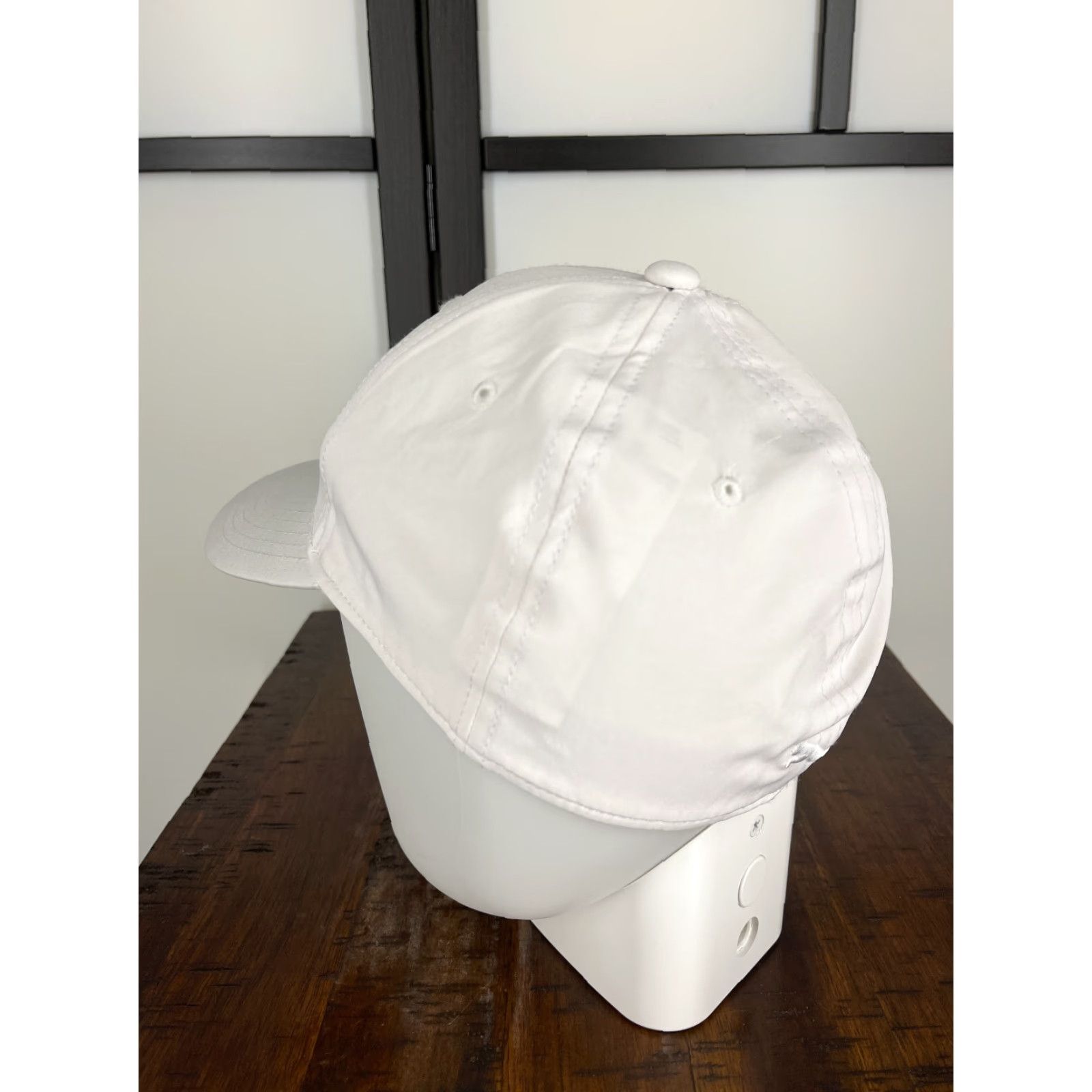 Puma PUMA Hat Cap Fitted Adult Medium White Embroidered Polyester Spandex Blend Golf Hat/Cap Modern Logo Size ONE SIZE - 5 Thumbnail