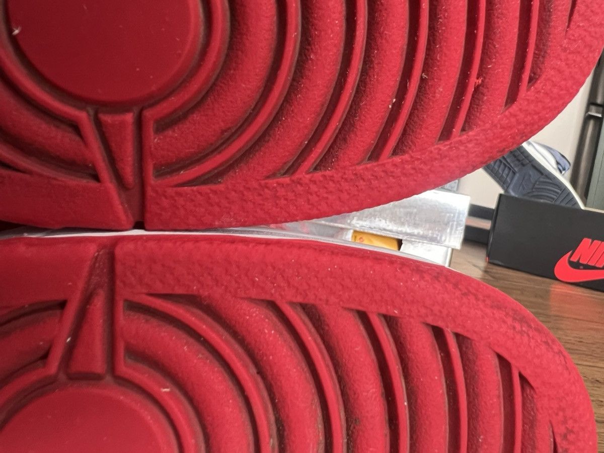 Nike × Off-White Nike Off White Dunk Low University Red Size US 12 / EU 45 - 6 Thumbnail
