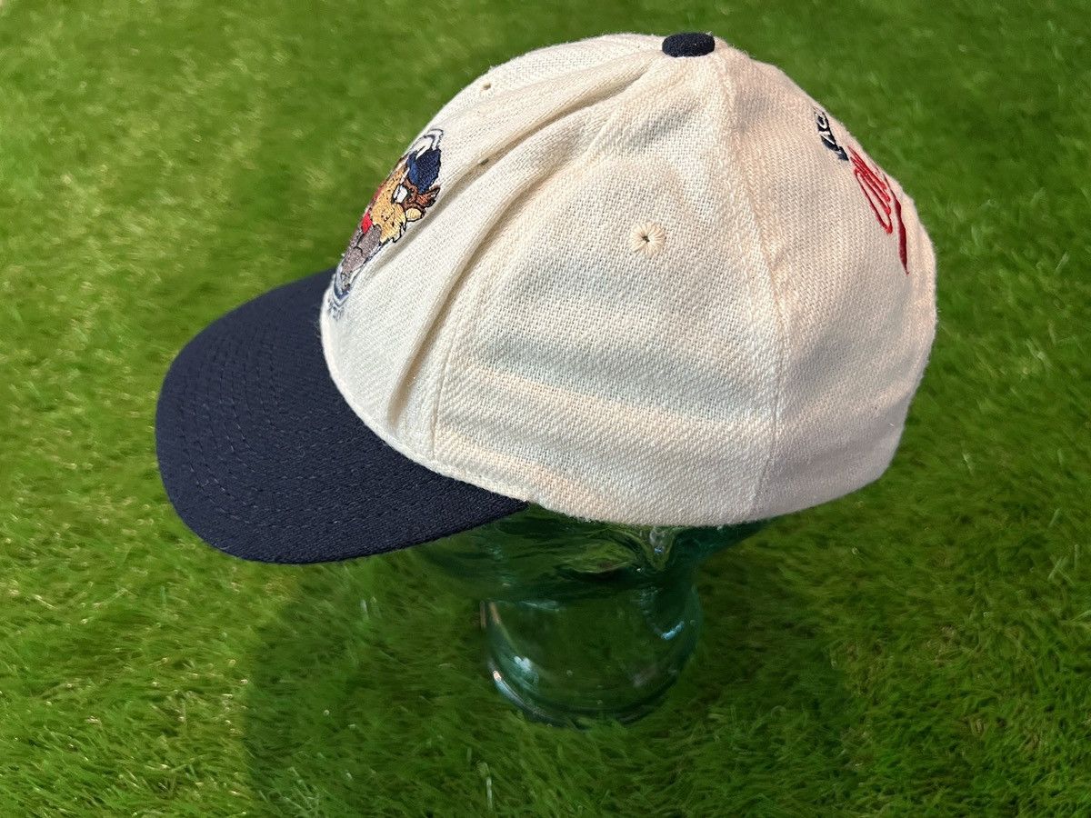 Vintage 1991 Looney Tunes TAZ Tasmanian Devil HOME RUN Snapback Hat Size ONE SIZE - 5 Thumbnail