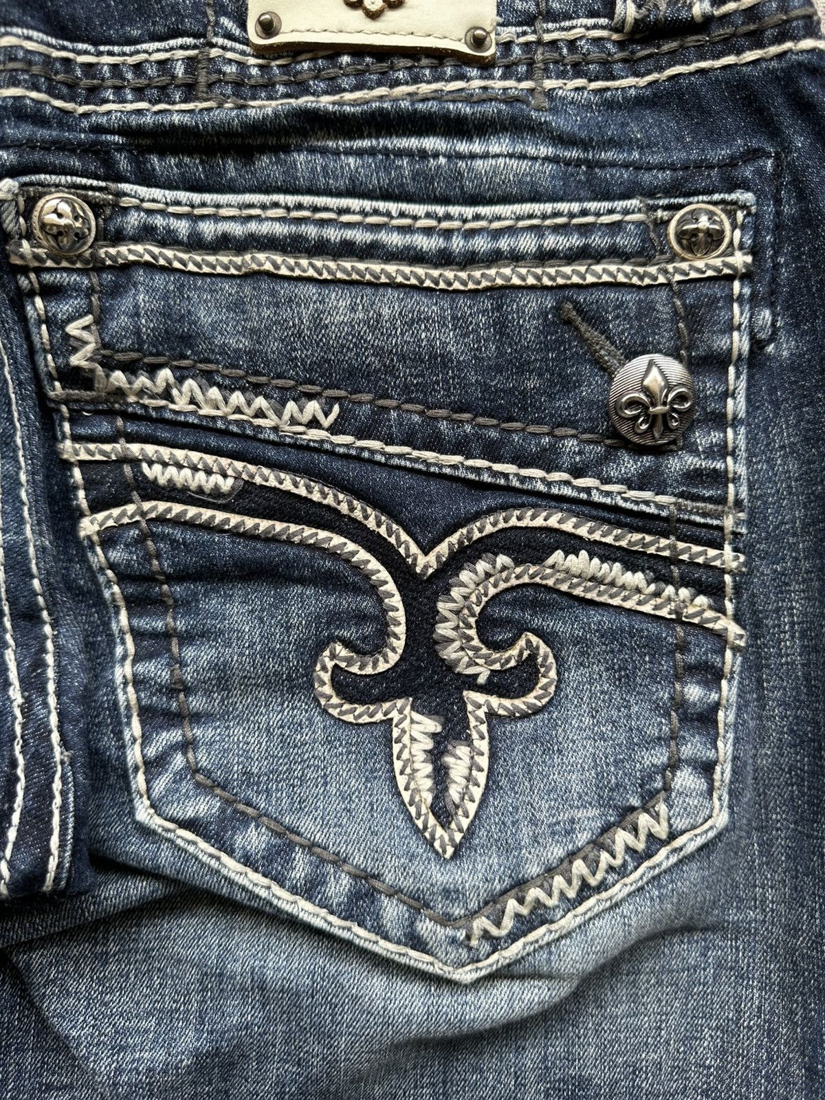 Rock Revival 00's Rock Revival stonewash jeans Size US 30 / EU 46 - 14 Thumbnail