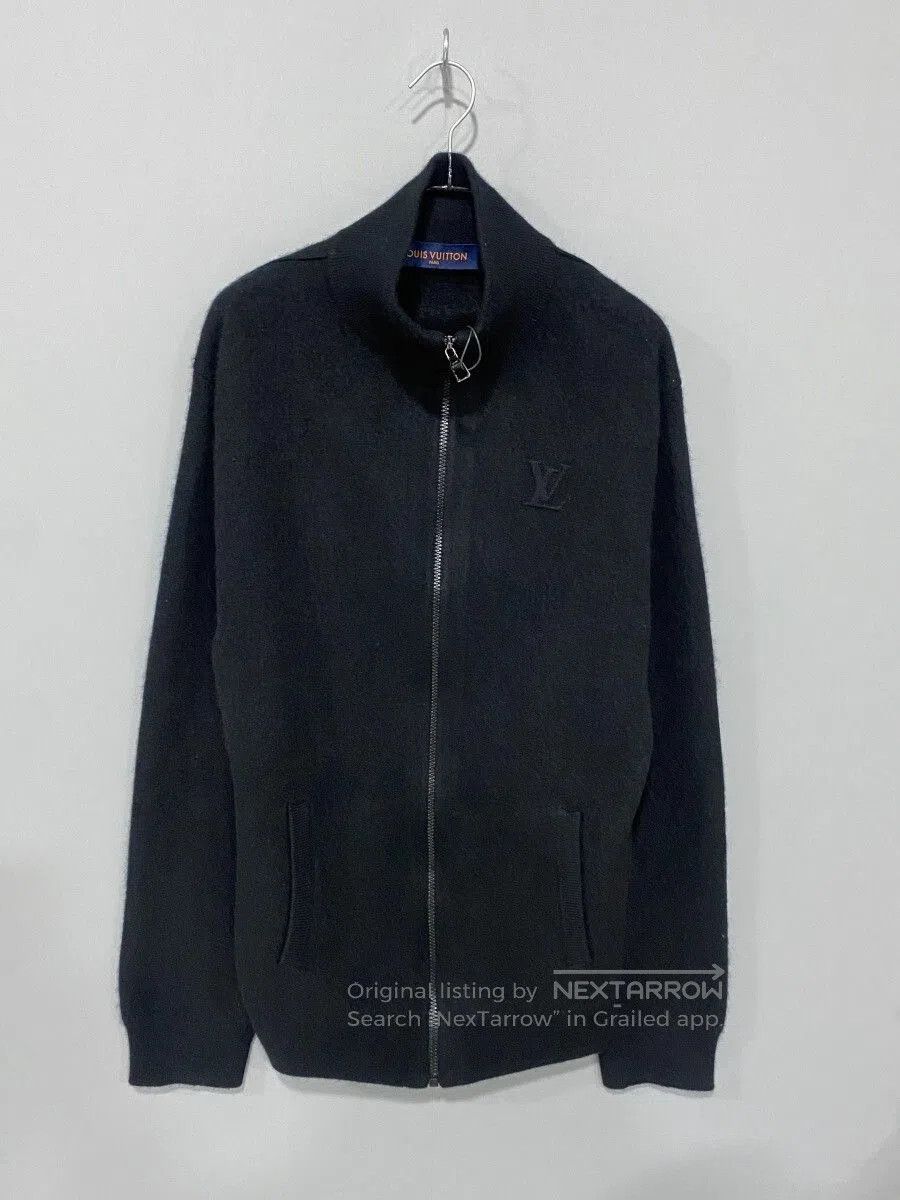 Louis Vuitton Louis Vuitton Black Zip Knit Jacket 4L. Size US XL / EU 56 / 4 - 1 Thumbnail