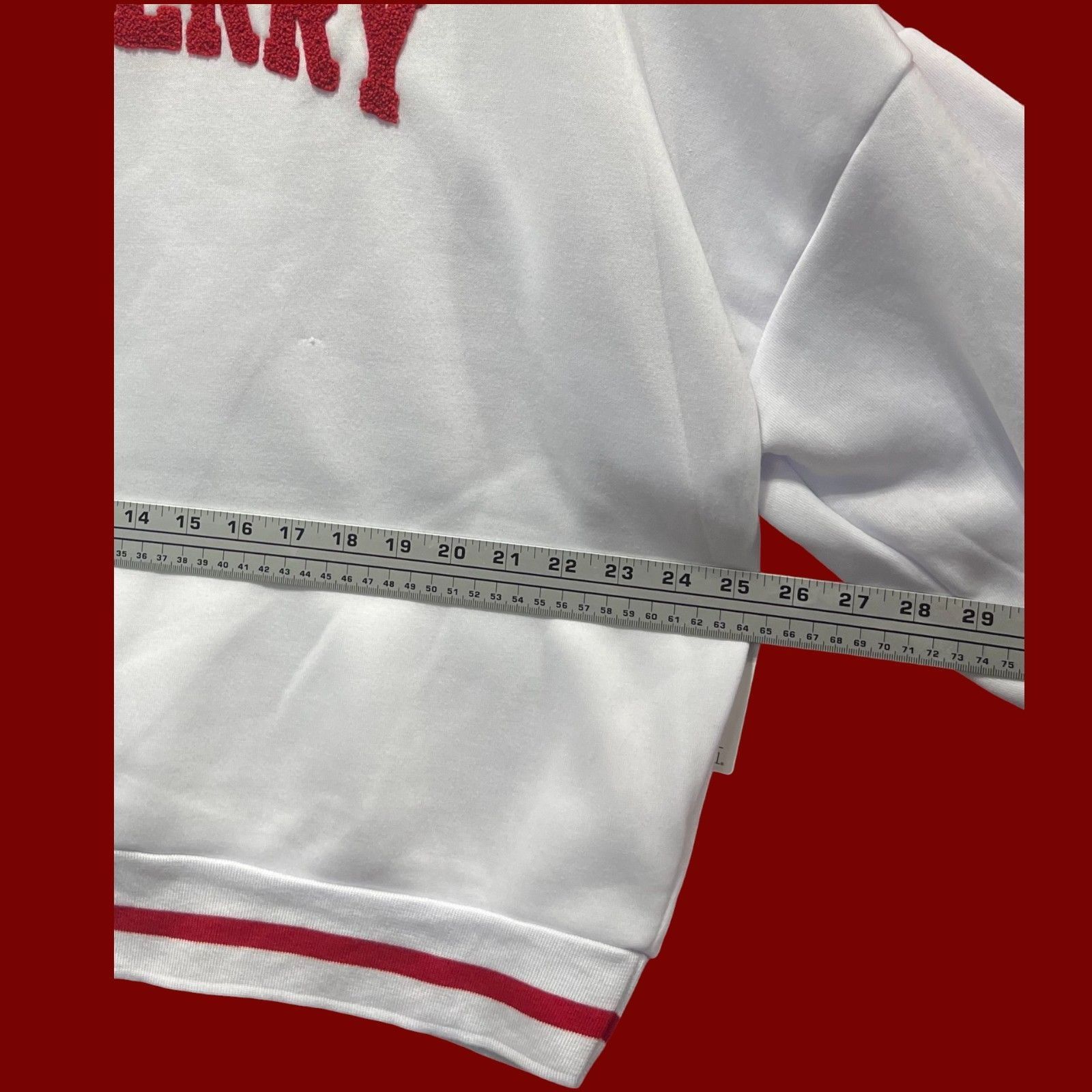 rue21 Rue 21 - Men's Long Sleeve Sweatshirt - White - Extra Large Size US XL / EU 56 / 4 - 3 Thumbnail