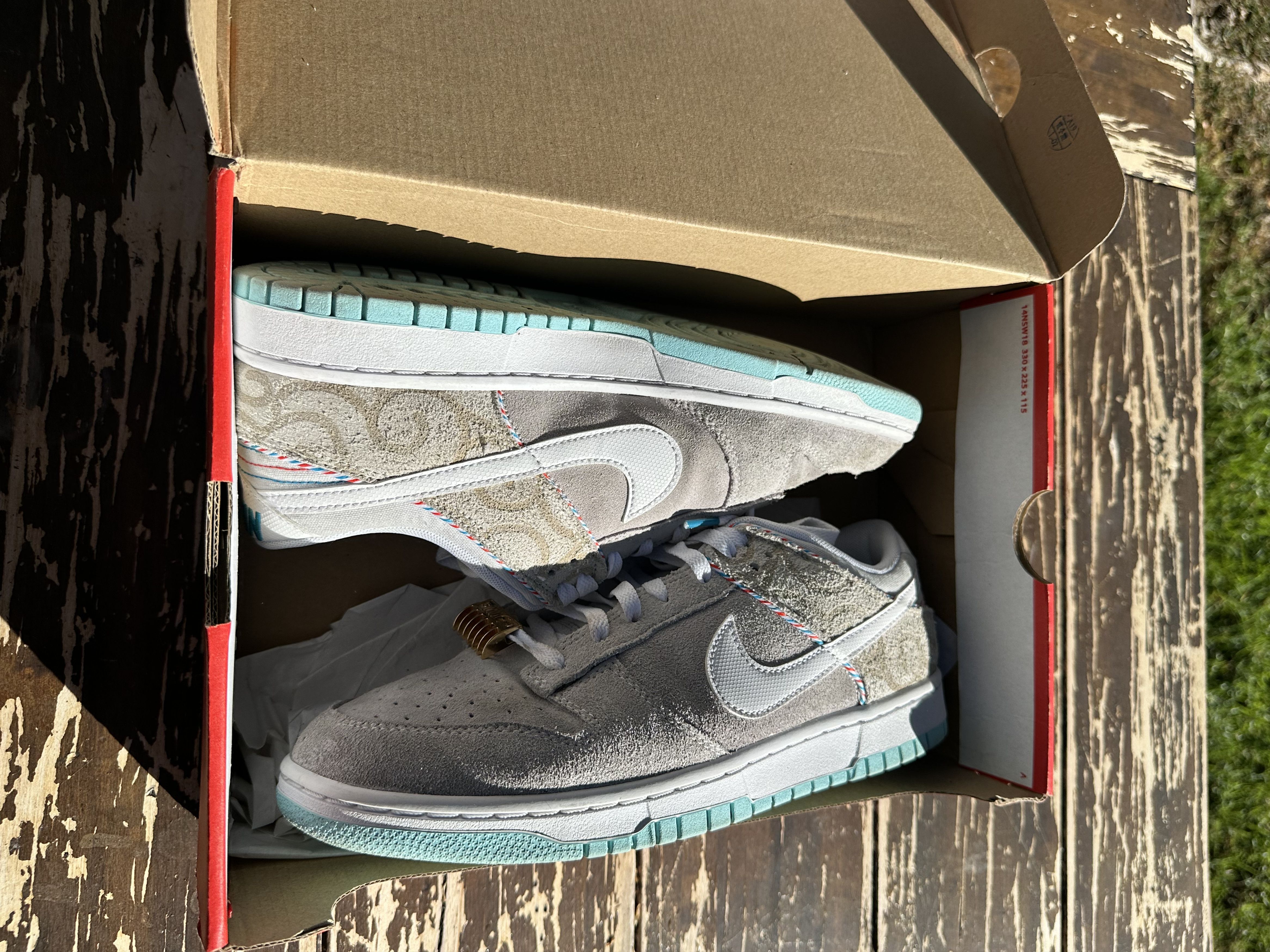 Nike Nike Barbershop Dunk Low Men Size 10.5 Size US 10.5 / EU 43-44 - 2 Thumbnail