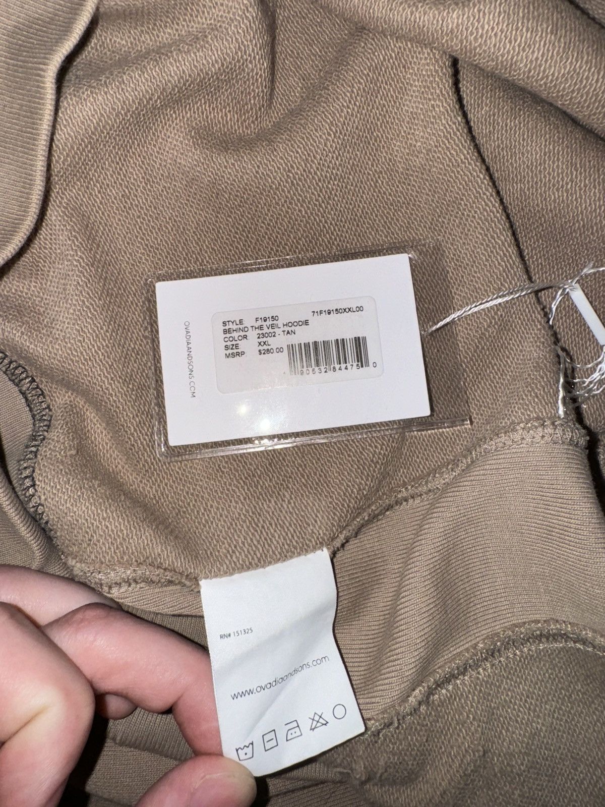 Ovadia & Sons Ovadia and Sons Hoodie Size US XXL / EU 58 / 5 - 9 Thumbnail