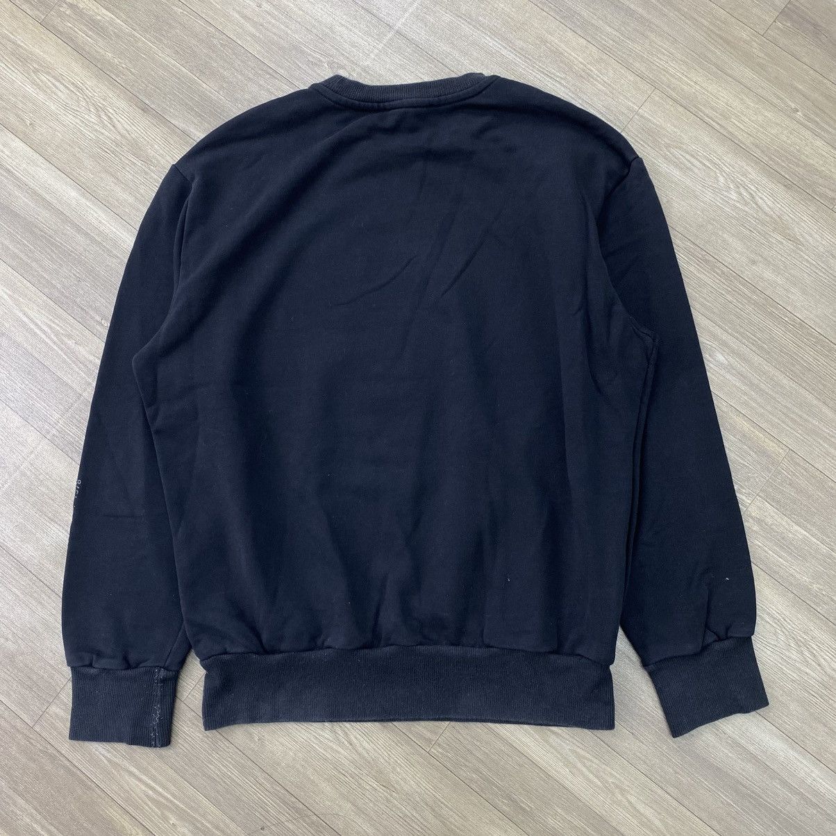 Diesel Diesel Partly Laminated Graphic Printed Sweatshirt Size US S / EU 44-46 / 1 - 11 Thumbnail