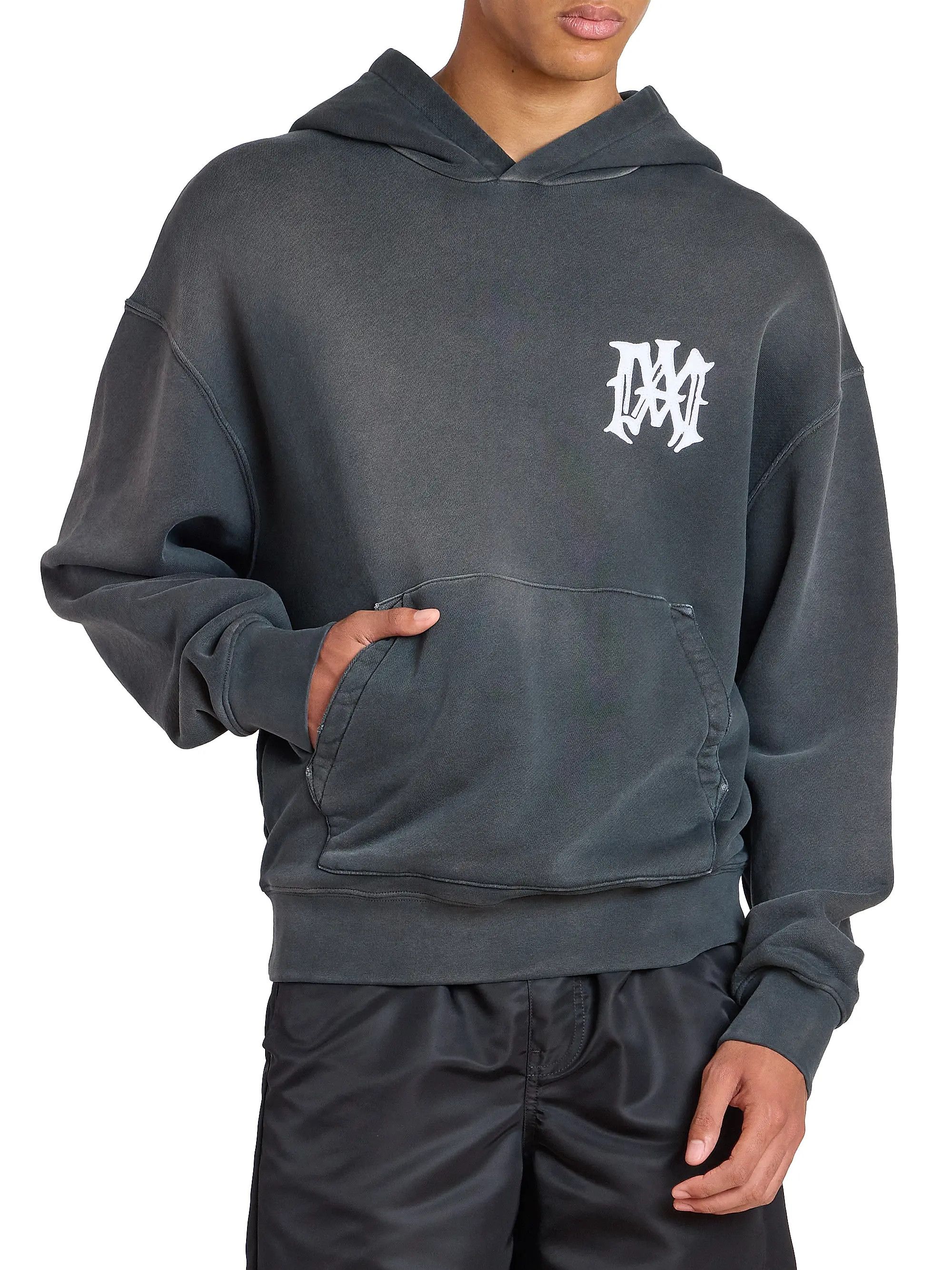Amiri os11x0526 Hollywood Logo Hoodie in Black Size US XL / EU 56 / 4 - 3 Thumbnail