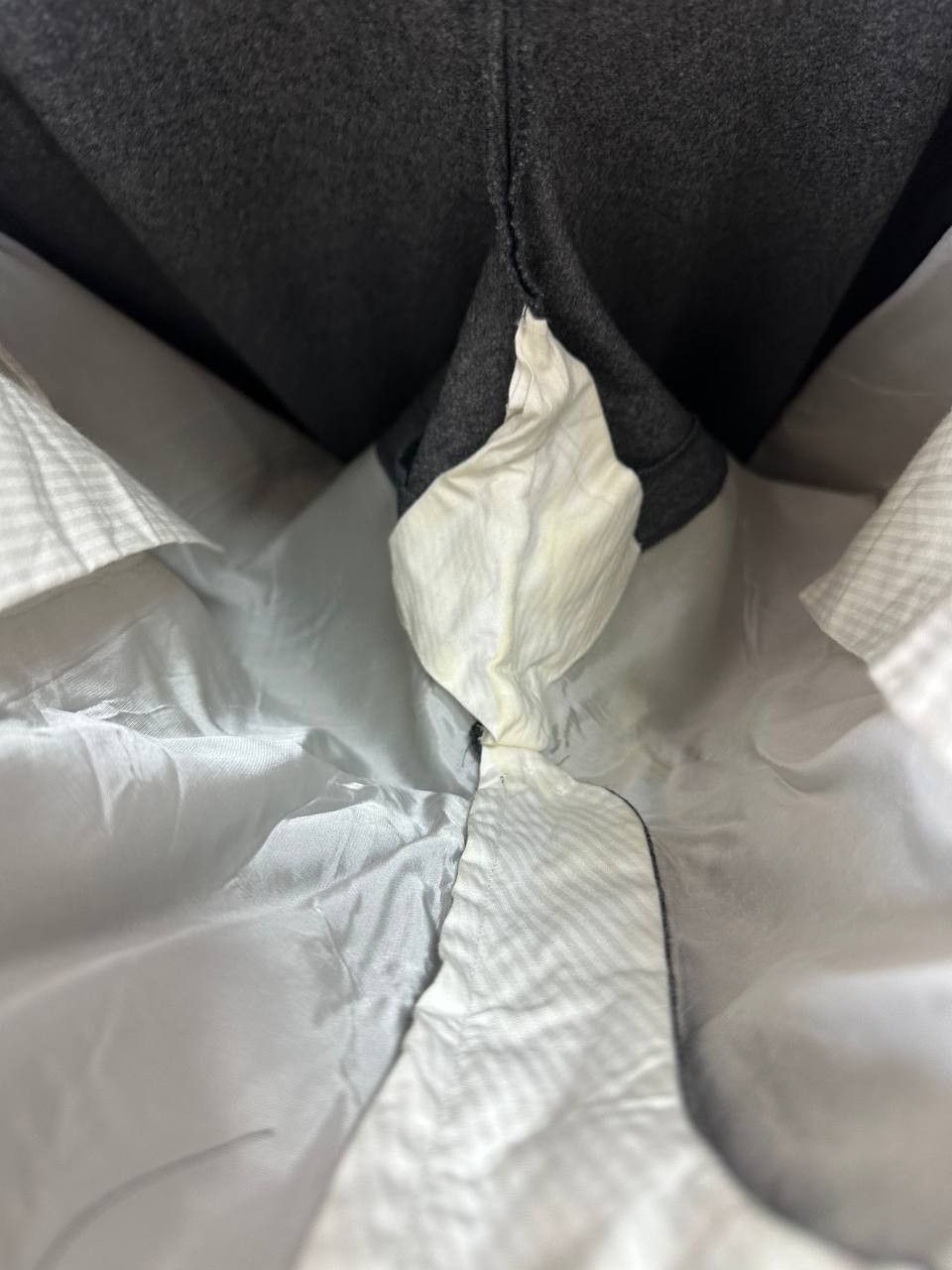 Canali RRP $650 Canali Wool Tailored Dress Trousers Grey Italy Size US 42 / EU 58 - 16 Thumbnail