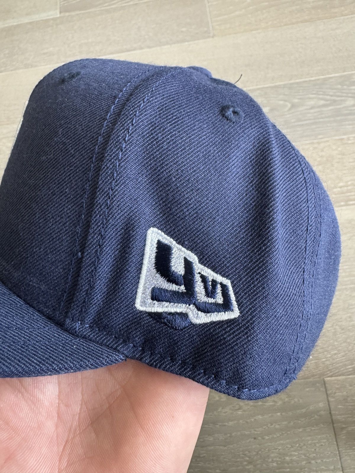 Playboi Carti 7 5/8 Playboi Carti YVL Fitted Hat NAVY White Opium ❤️✅ NEW Size ONE SIZE - 2 Thumbnail