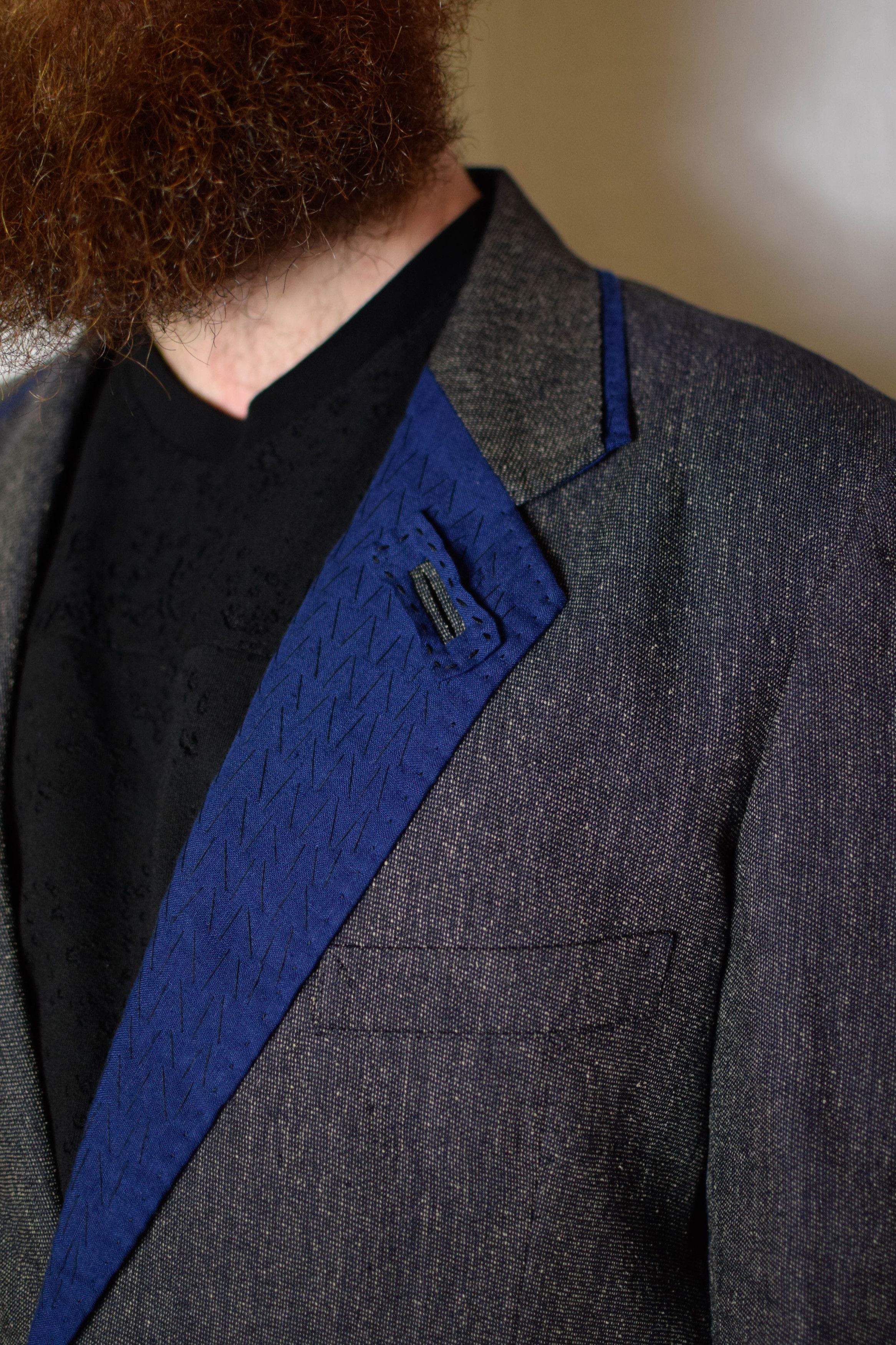 Yohji Yamamoto YYPH SS09 Patchwork Blazer - HV-J21-319 Size 50R - 9 Thumbnail