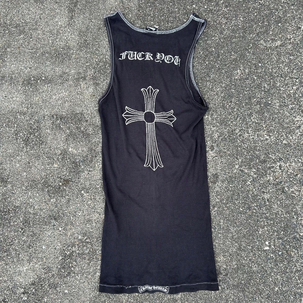 Chrome Hearts Fuck You Tank Tops | Grailed
