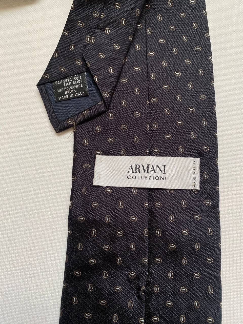 Armani Collezioni Giorgio Armani Collezioni Italy Silk Mens Tie Size ONE SIZE - 2 Thumbnail