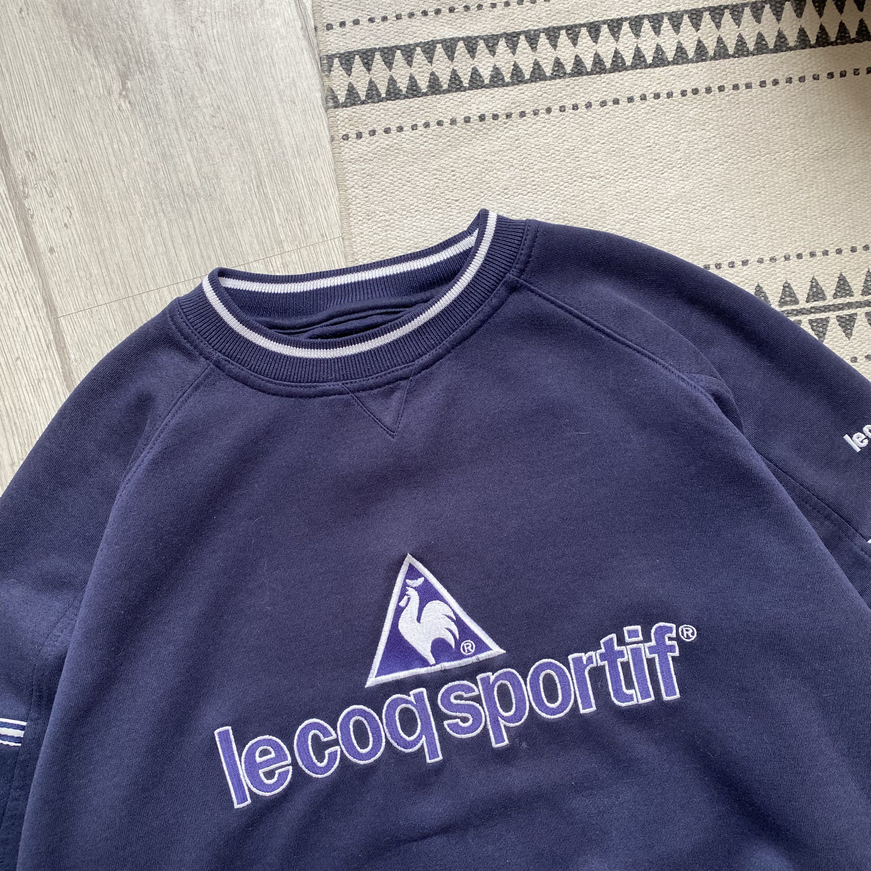 Le Coq Sportif Vintage 90's Le Coq Sportif Boxy sweatshirt srewneck Size US XS / EU 42 / 0 - 3 Thumbnail