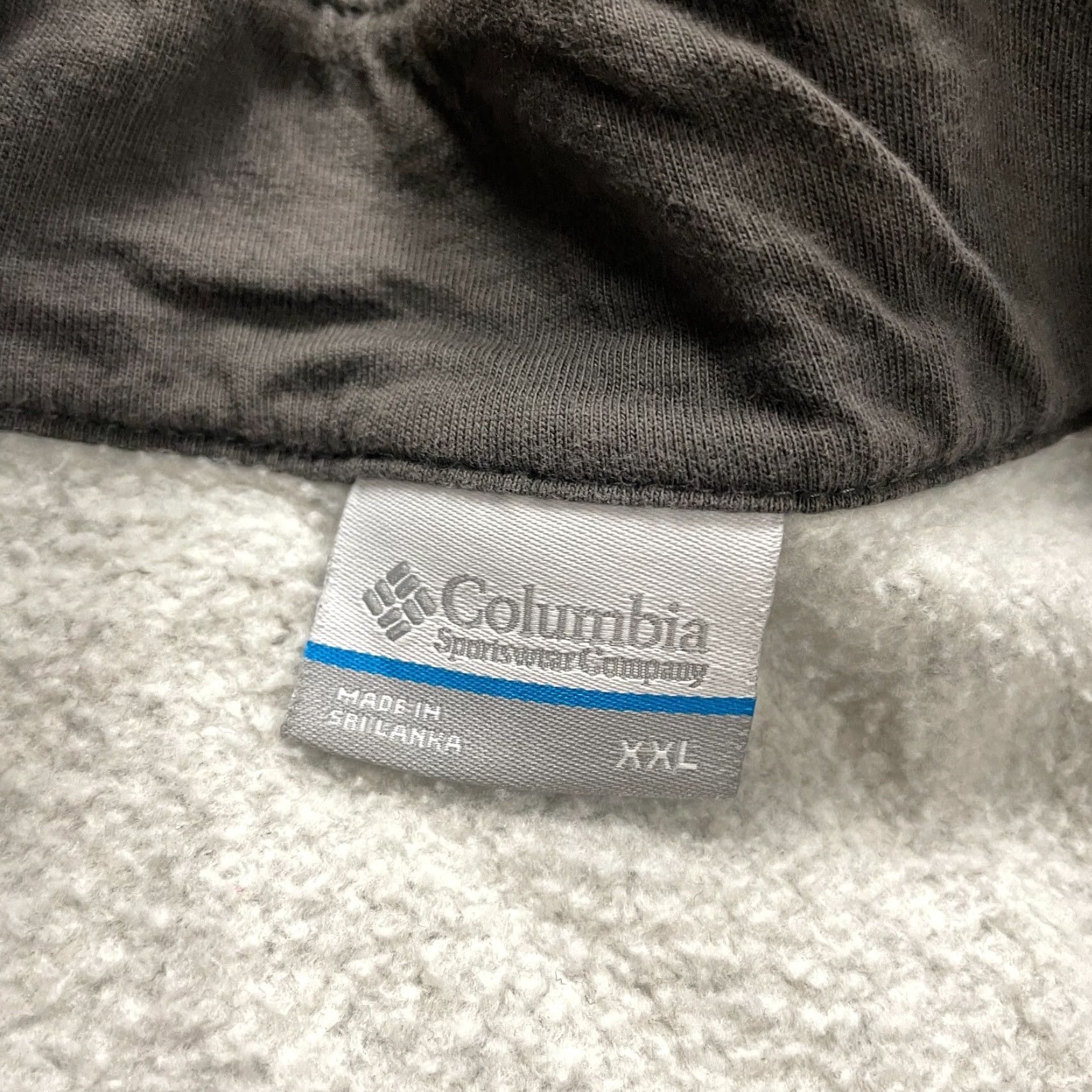 Vintage Columbia Sweatshirt Men 2XL Gray 1/4 Zip Mock Neck Fleece Pullover Outdoor Shirt Size US XXL / EU 58 / 5 - 6 Thumbnail