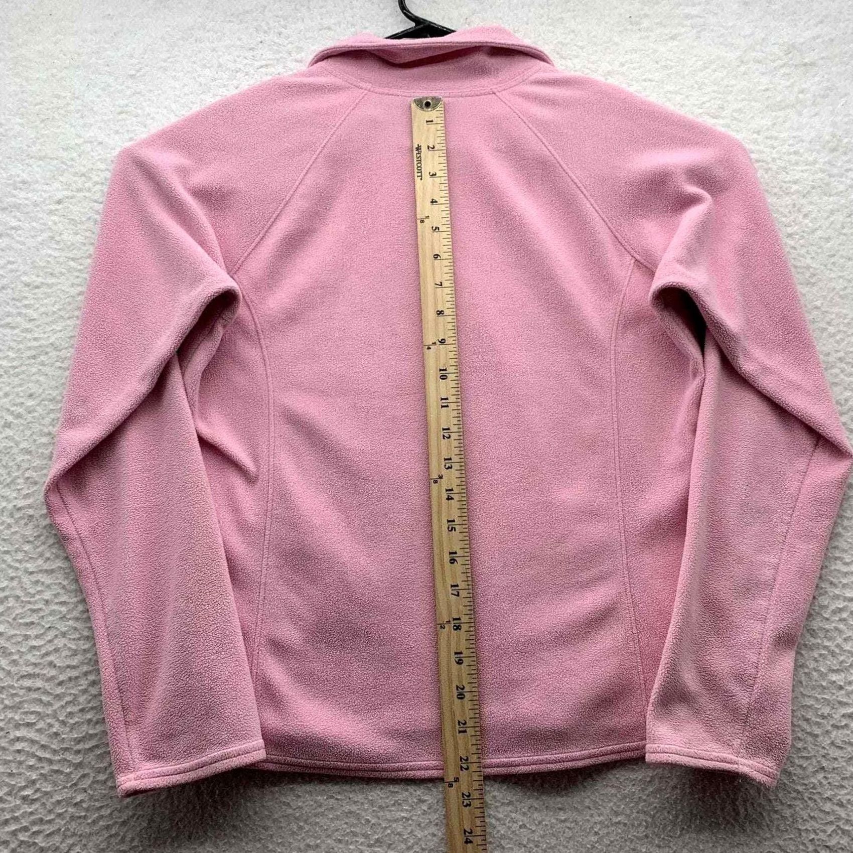 Athleta Athleta Fleece Jacket Womens Small S Pink Black 1/4 Zip Outdoor Athleisure Size S / US 4 / IT 40 - 7 Thumbnail