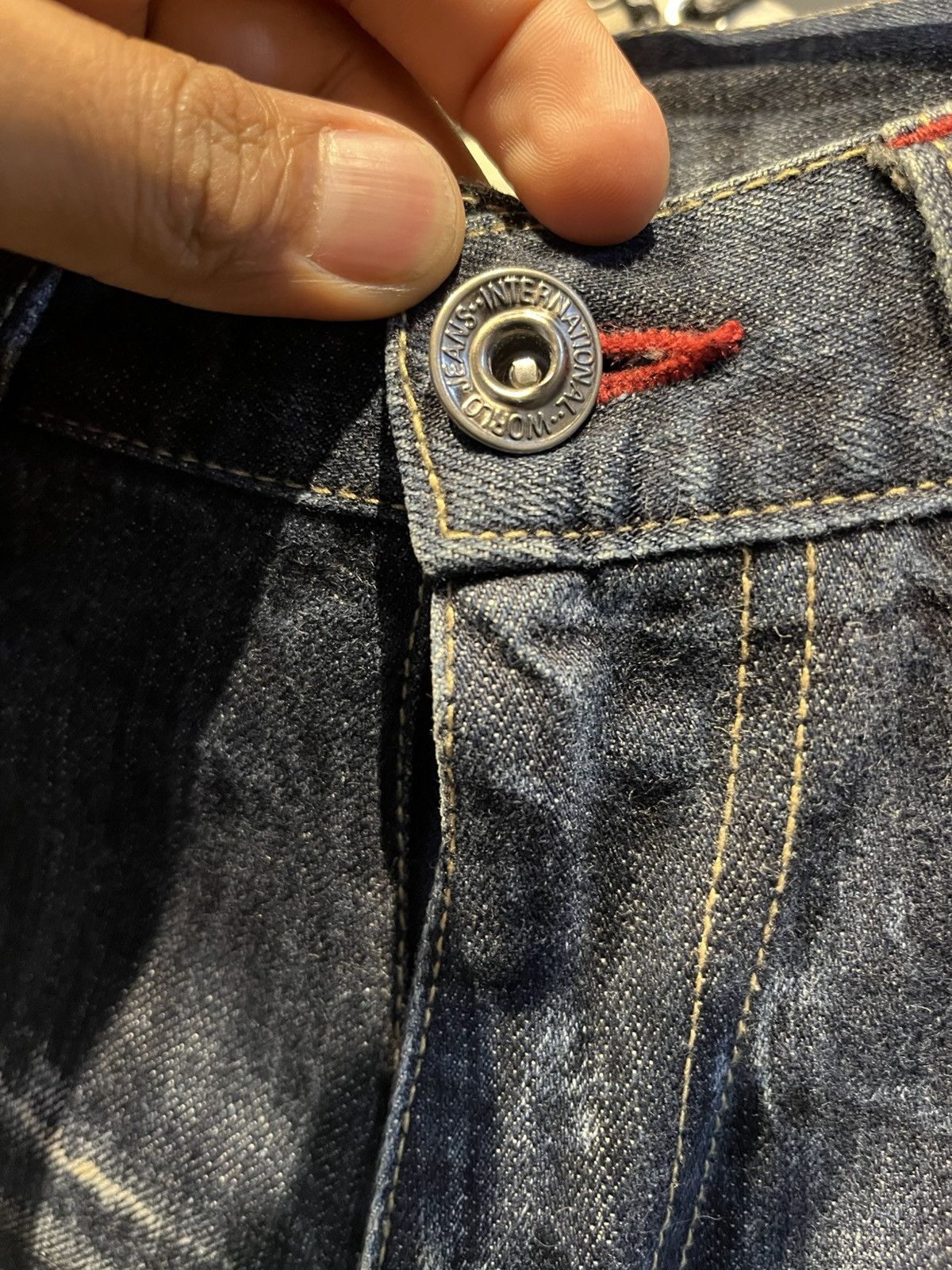 Japanese Brand Nylaus Jeans Japanese Jeans Size US 33 - 8 Thumbnail