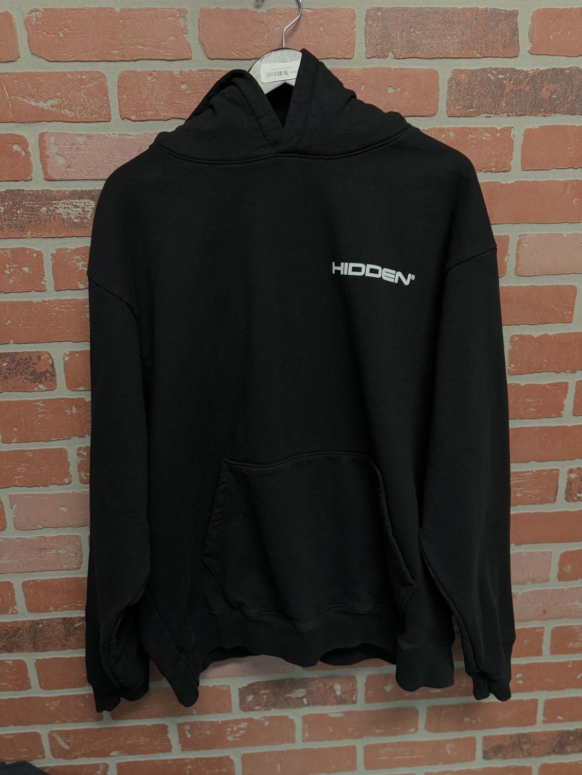 Hidden NY Hoodie Black Size Large Brand New