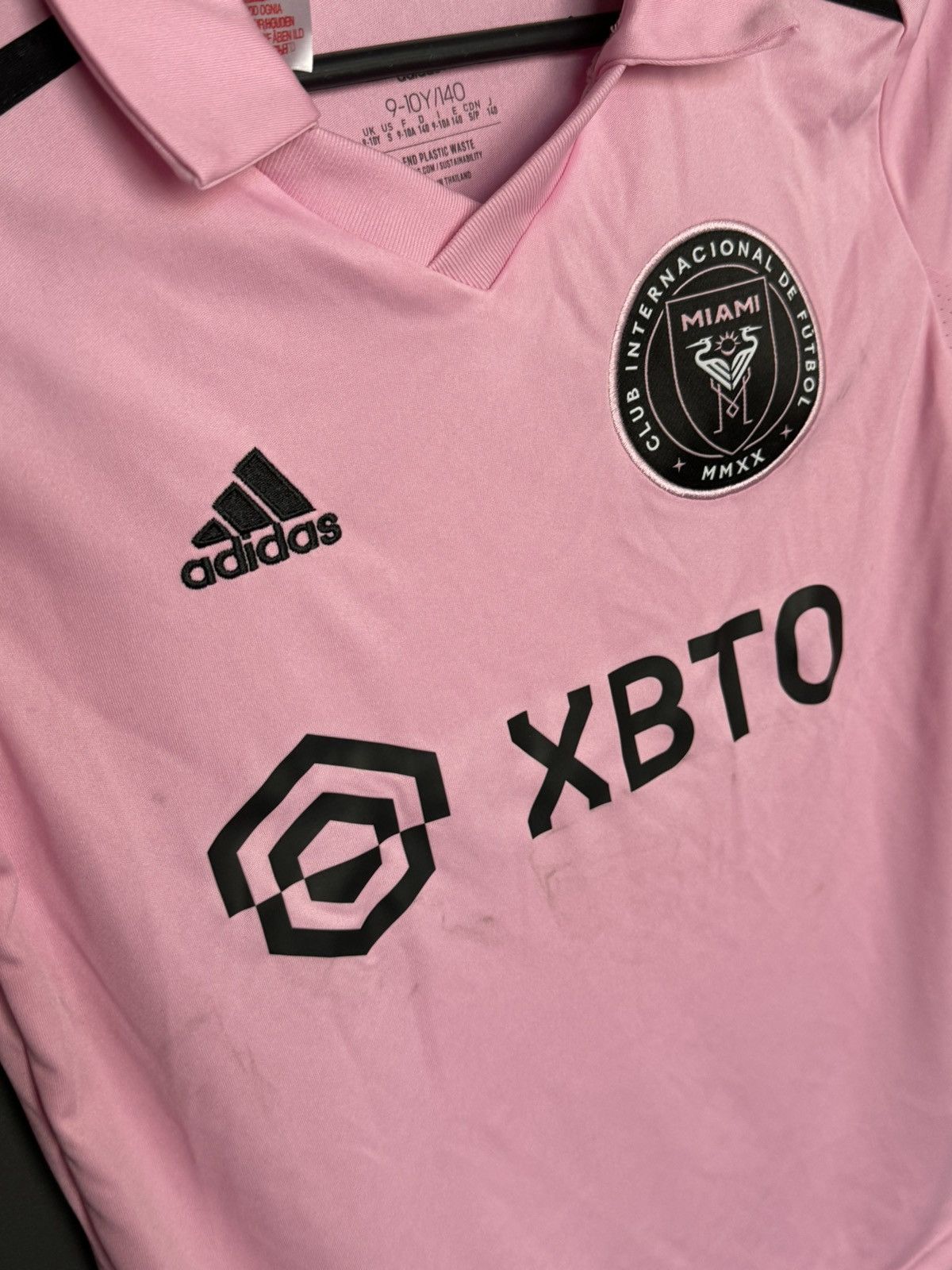 Adidas KIDS New Inter Miami 22/23 Home Football Jersey T-Shirt Size US XS / EU 42 / 0 - 3 Thumbnail