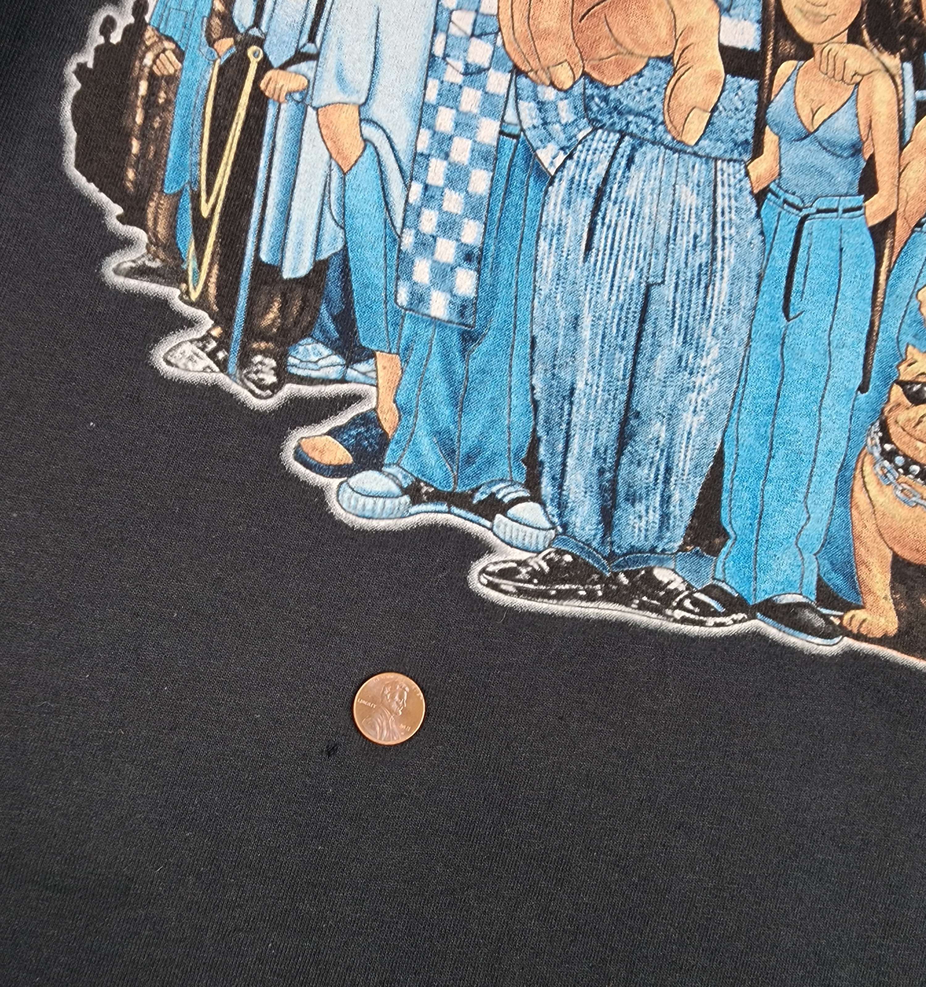 Anvil Vintage homies characters 90s tee Size US L / EU 52-54 / 3 - 8 Thumbnail