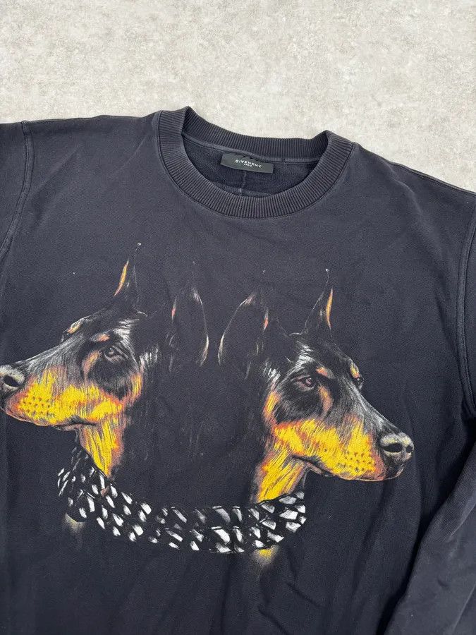 Givenchy AW2014 Givenchy Black Dobberman Dog Sweater by Riccardo Tisci Size US M / EU 48-50 / 2 - 5 Thumbnail
