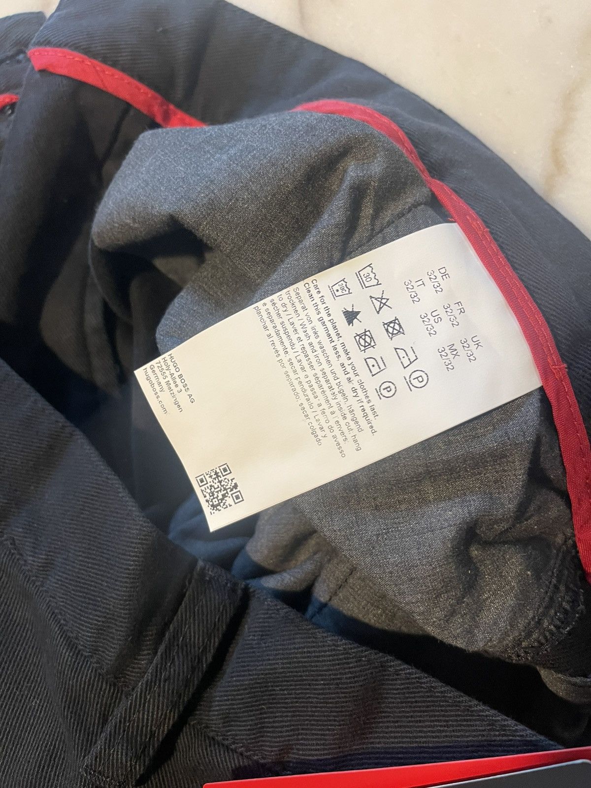 Hugo Boss Hugo boss mens black pants Zeebo New 32x32 Size US 32 / EU 48 - 15 Thumbnail