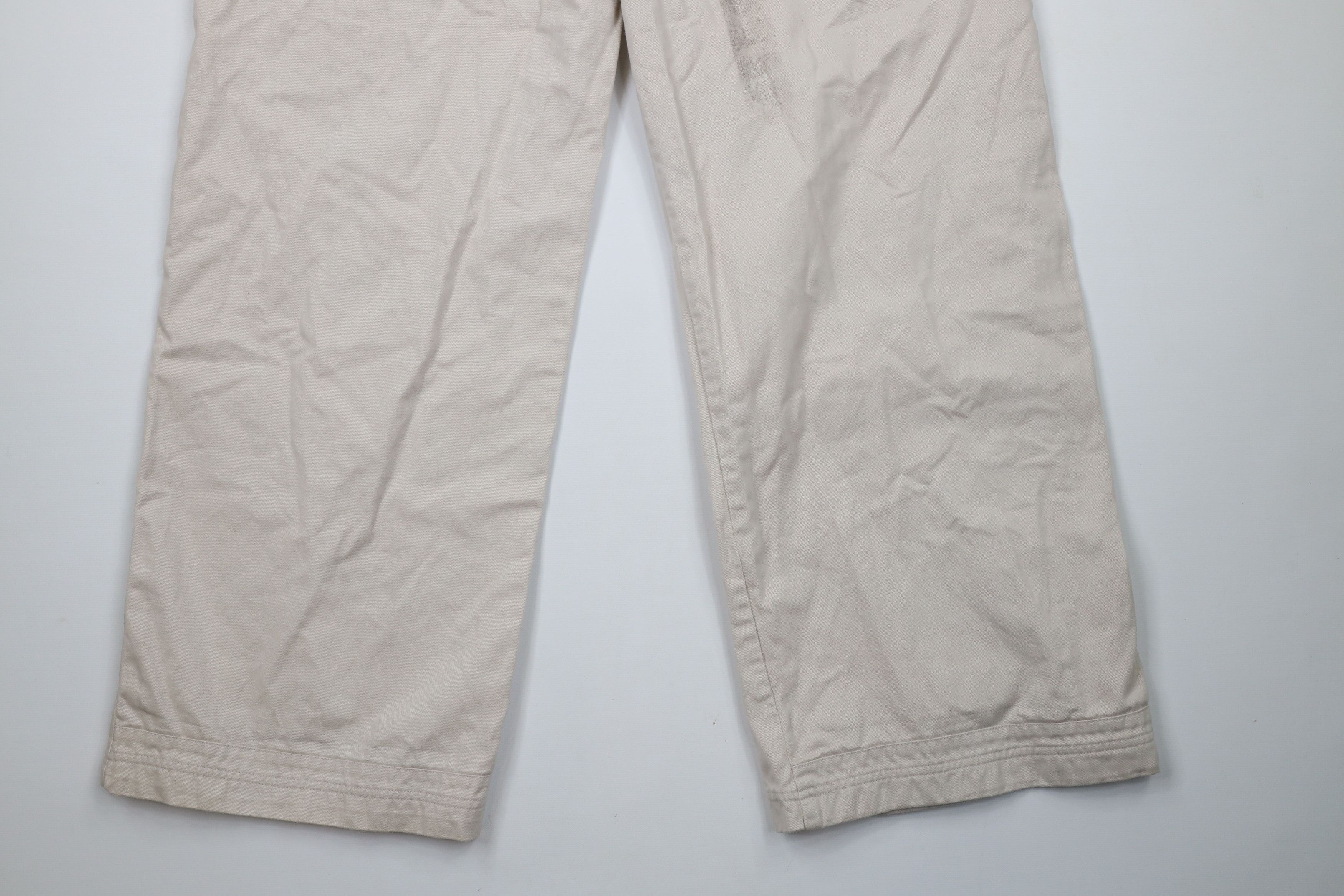 Vintage Vintage Y2K Streetwear Baggy Fit Skateboard Pants Beige Size US 36 / EU 52 - 11 Thumbnail