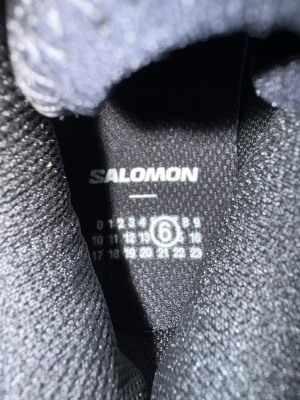 Maison Margiela × Salomon Salomon XT-MM-6 x MM6 Maison Margiela Sneakers Black Silver Size US 6 / IT 36 - 20 Thumbnail