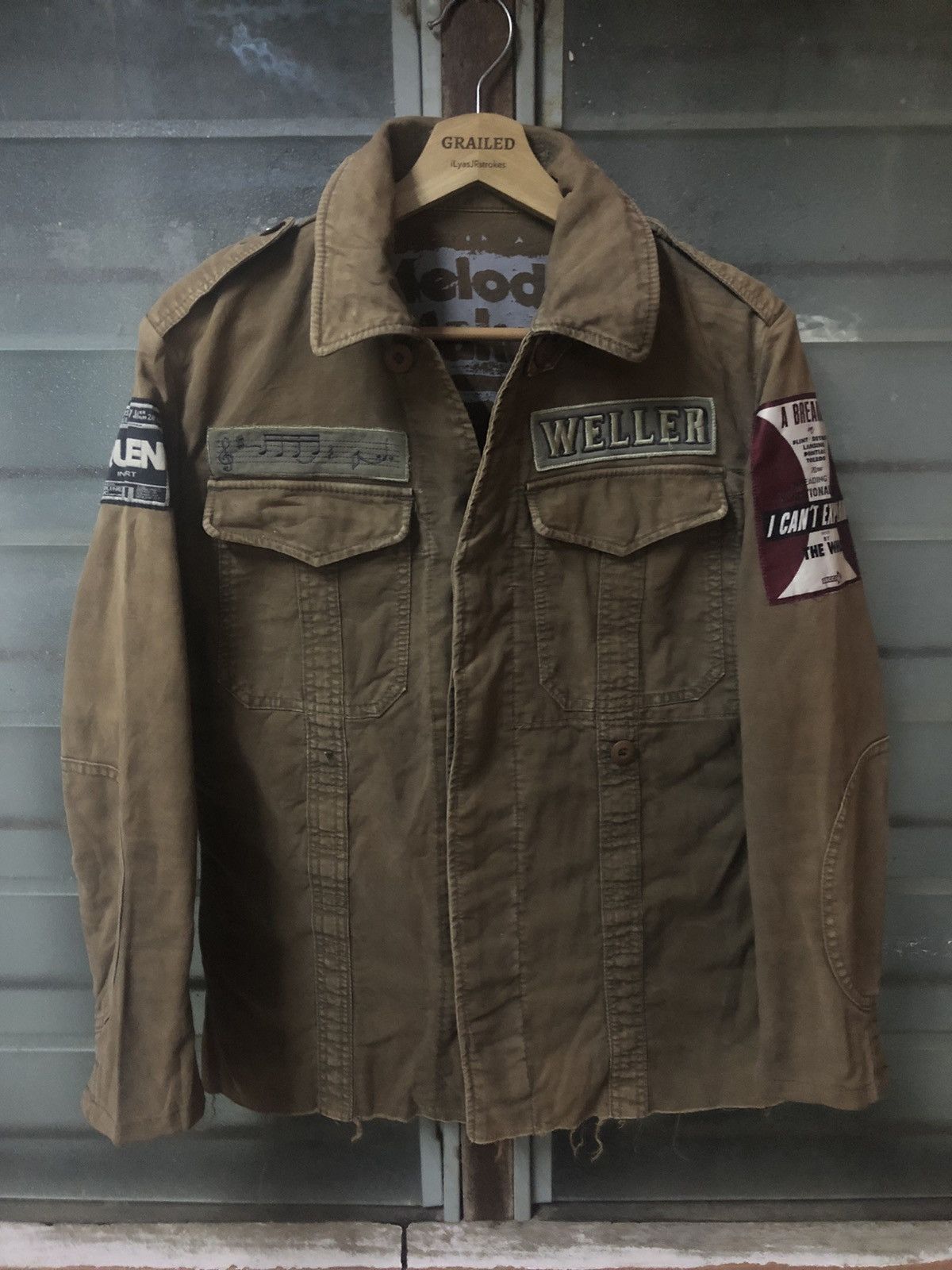 Vintage Vintage Melody Maker Rock Band The Jam Jacket Style Rock Size US M / EU 48-50 / 2 - 2 Thumbnail