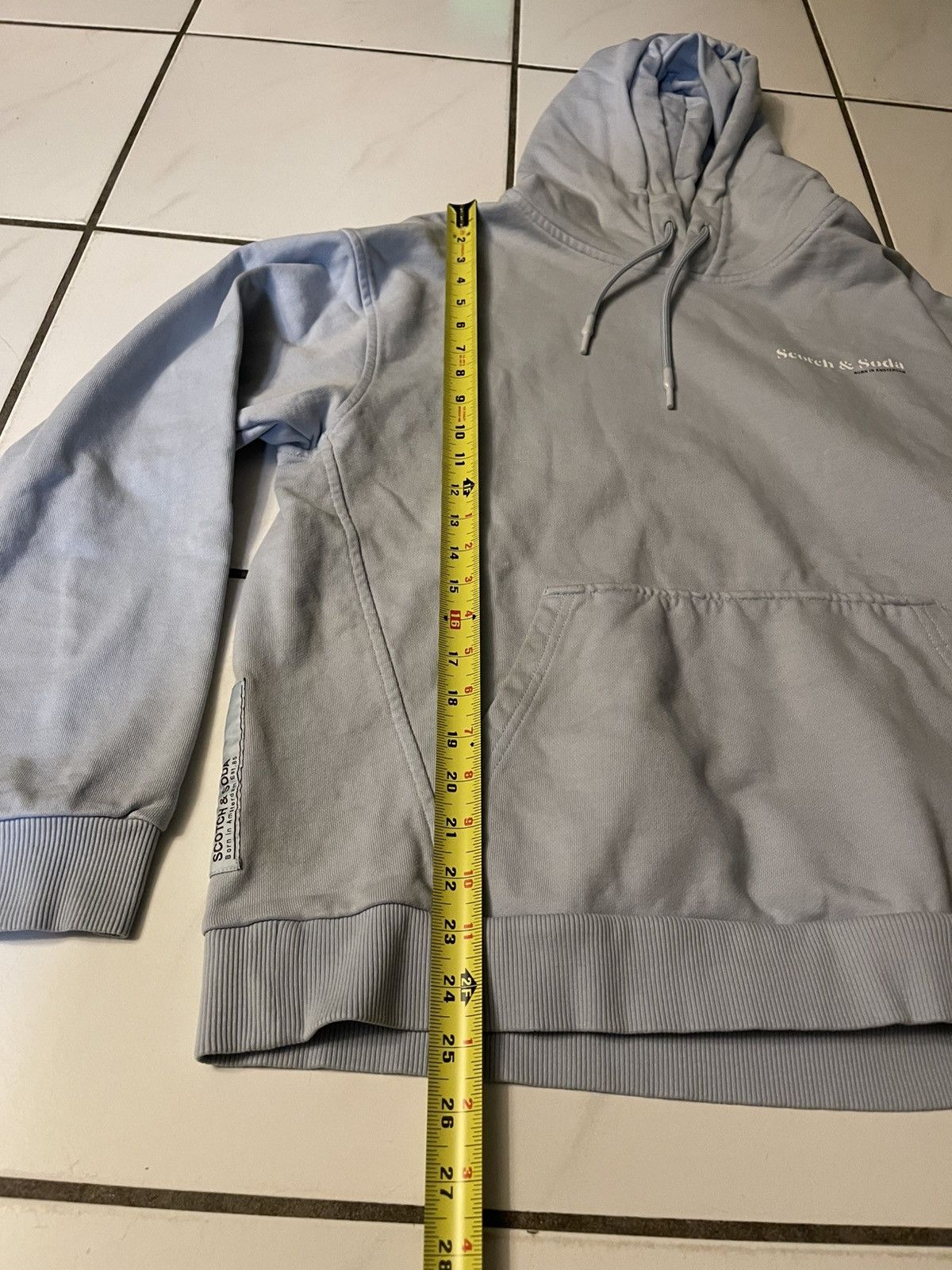 Scotch & Soda Scotch & Soda Hoodie Blue Logo Sweatshirt Men’s Size Large Size US L / EU 52-54 / 3 - 6 Thumbnail