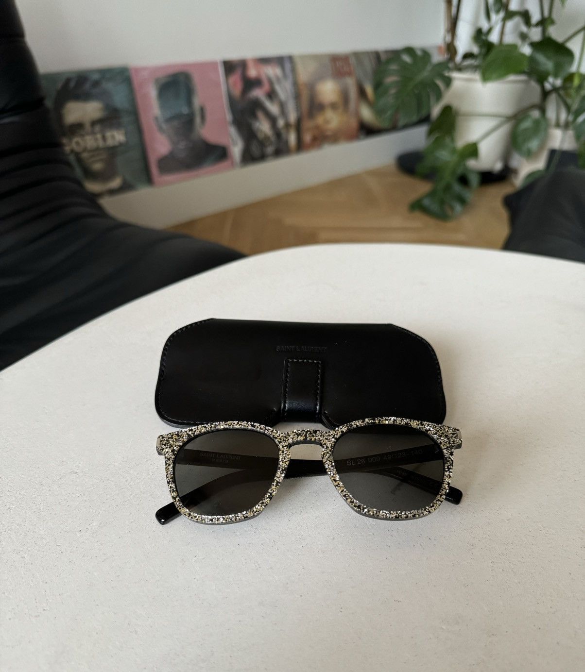 Saint Laurent Paris SAINT LAURENT SL28 009 SUN GLASSES DESIGNER LUXURY GLASSES Size ONE SIZE - 1 Thumbnail