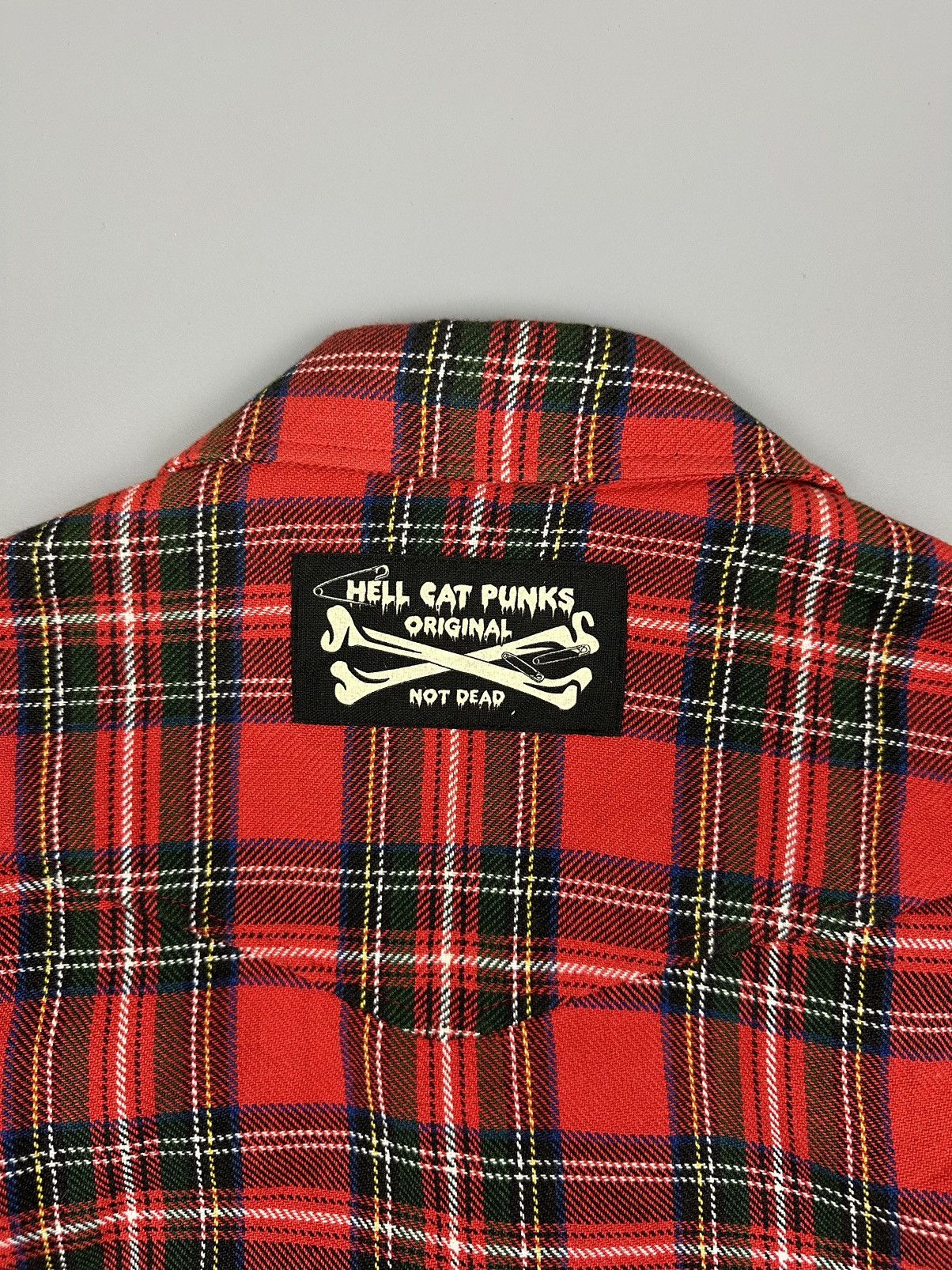 Japanese Brand × Seditionaries 🔥Sick🔥Seditionaries Hell Cat Punks Not Dead Double Collar Size US M / EU 48-50 / 2 - 9 Thumbnail