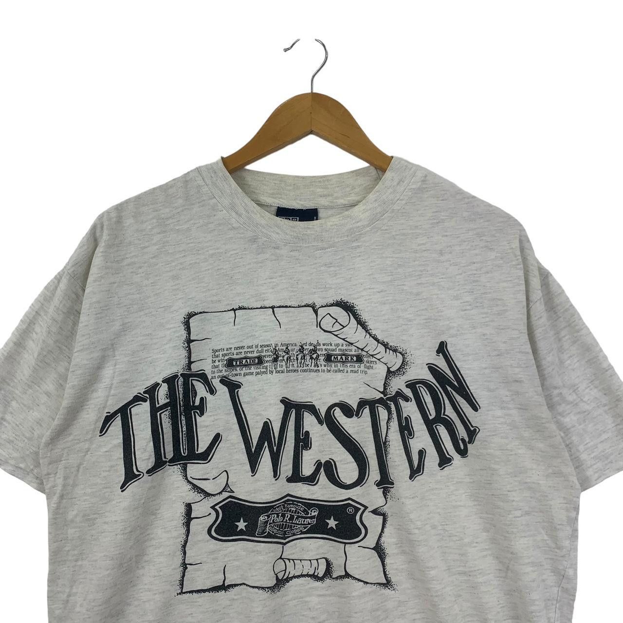 Polo Ralph Lauren Vintage POLO RALPH LAUREN The Western Tee Shirt Top Country Size US L / EU 52-54 / 3 - 2 Thumbnail