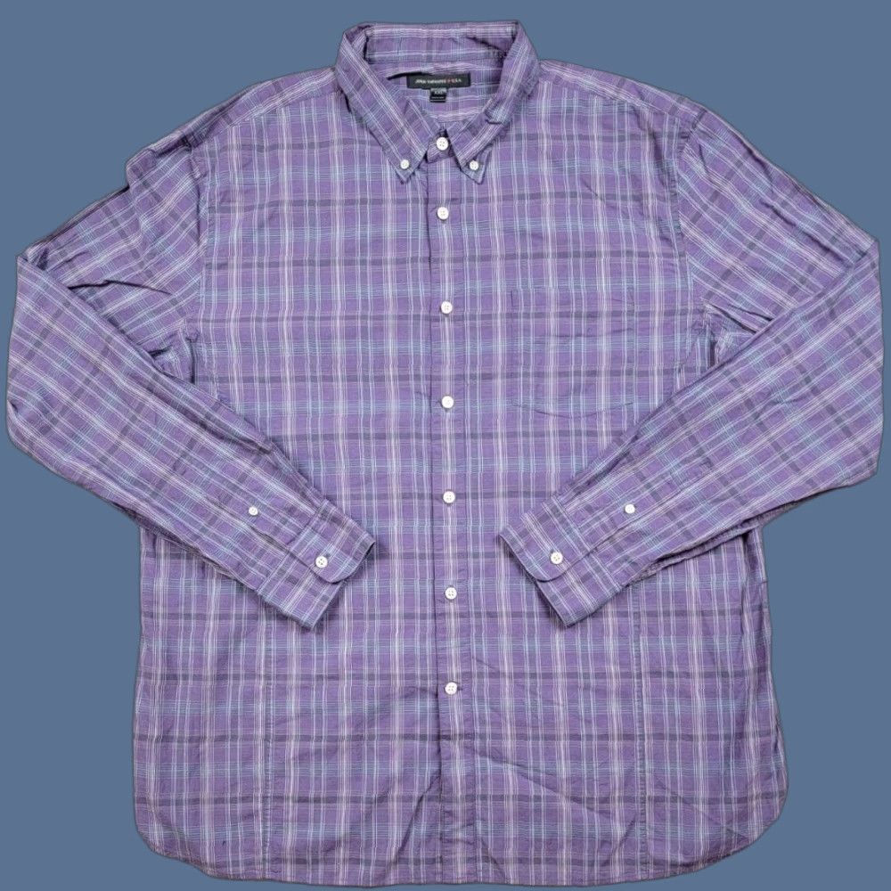 John Varvatos John Varvatos Shirt Mens 2XL Plaid Button-Down Casual Classic Preppy Multicolor Cotton Button-Up Shirt Mens 2XL Size US XXL / EU 58 / 5 - 1 Thumbnail