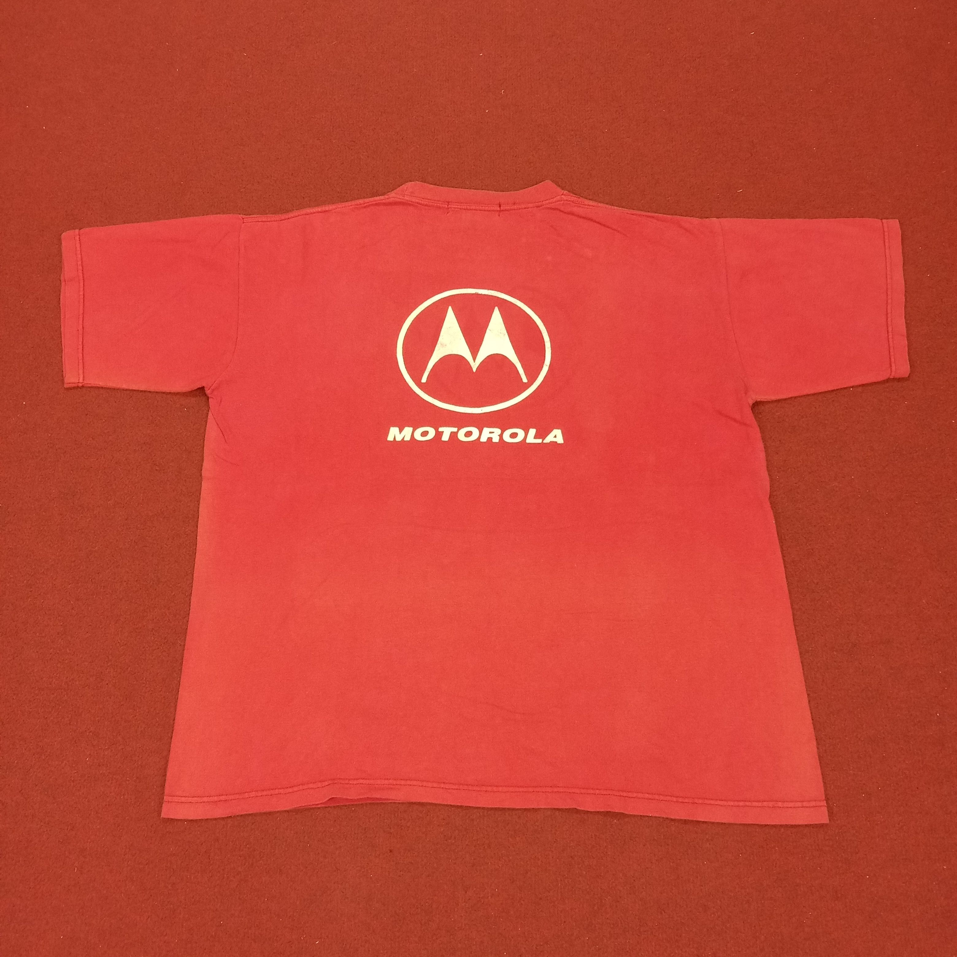 Motorola × Vintage Motorola Tshirt Streetwear Style Size US XL / EU 56 / 4 - 1 Thumbnail