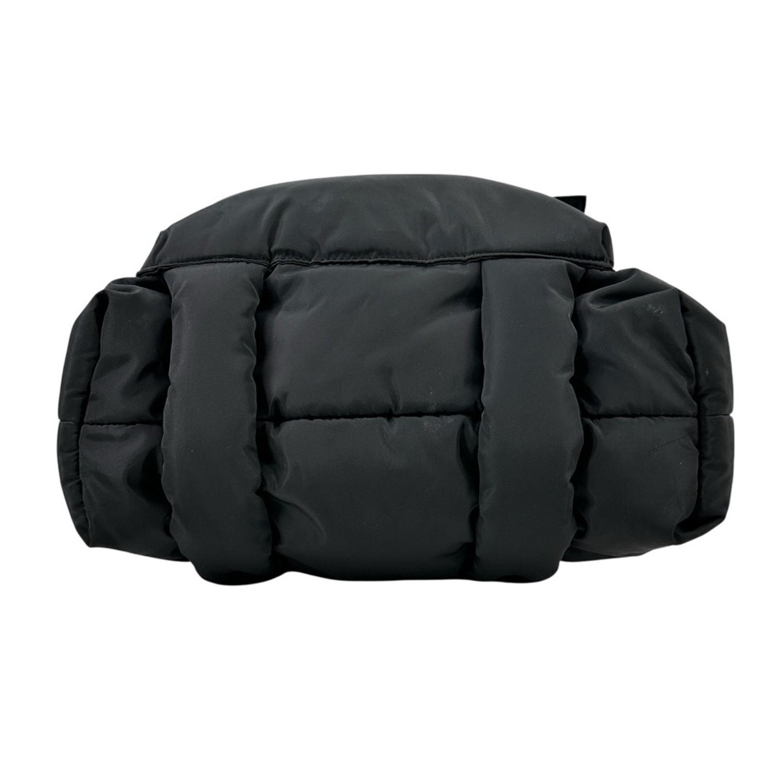 Dagne Dover Jemi Cargo Puff Tote - Black Nylon Puffer Tote Bag Size ONE SIZE - 6 Thumbnail